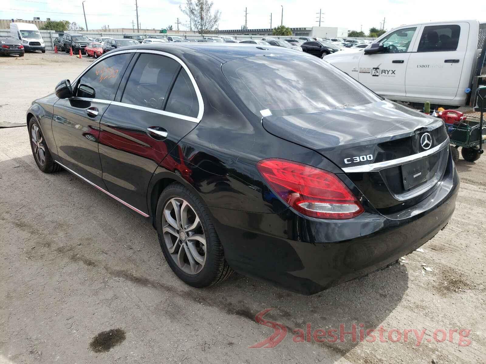 55SWF4JB4HU179235 2017 MERCEDES-BENZ C CLASS