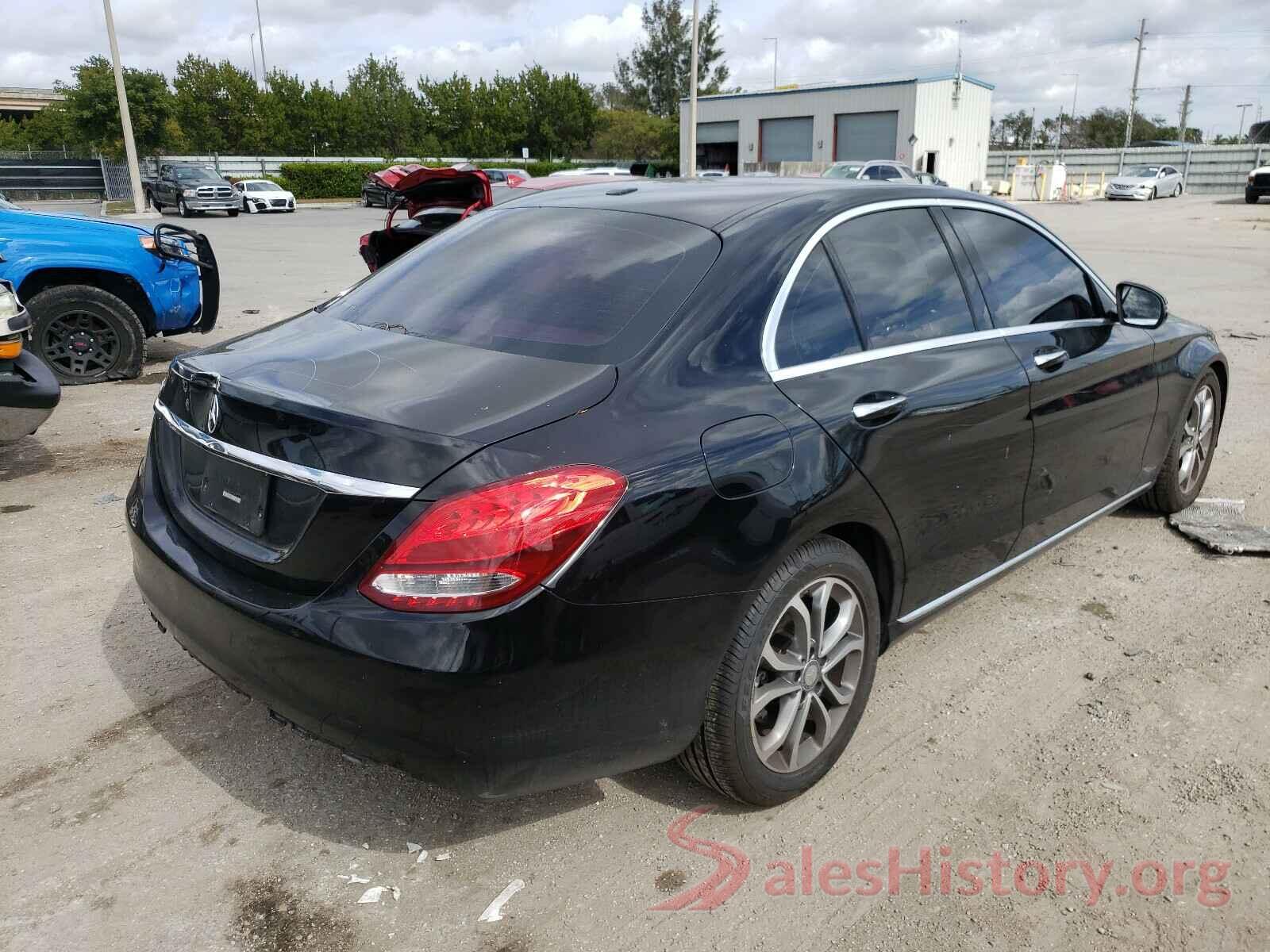 55SWF4JB4HU179235 2017 MERCEDES-BENZ C CLASS