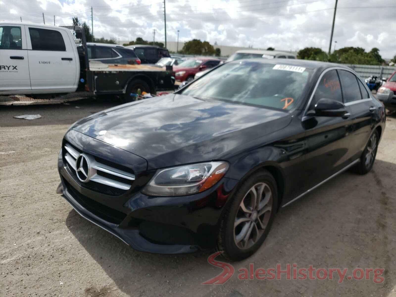 55SWF4JB4HU179235 2017 MERCEDES-BENZ C CLASS