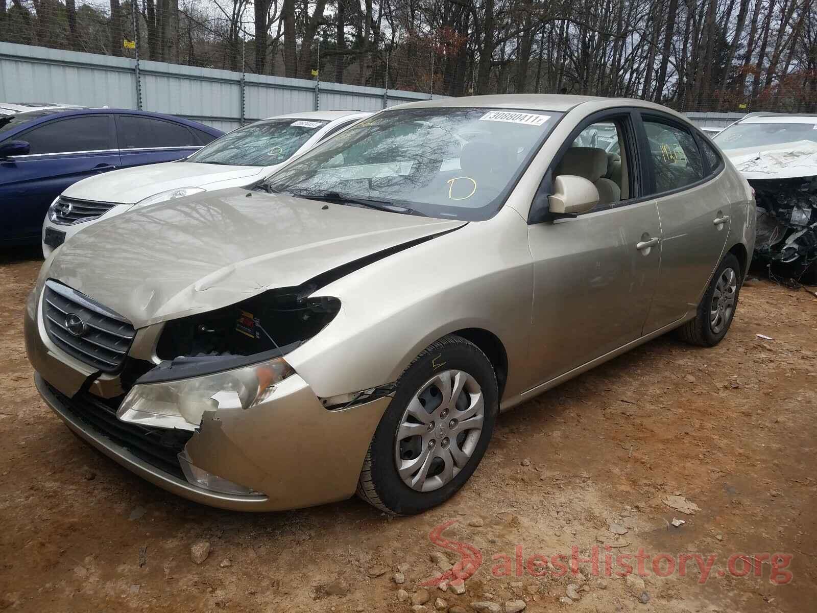 KMHDH4AE3GU526360 2008 HYUNDAI ELANTRA