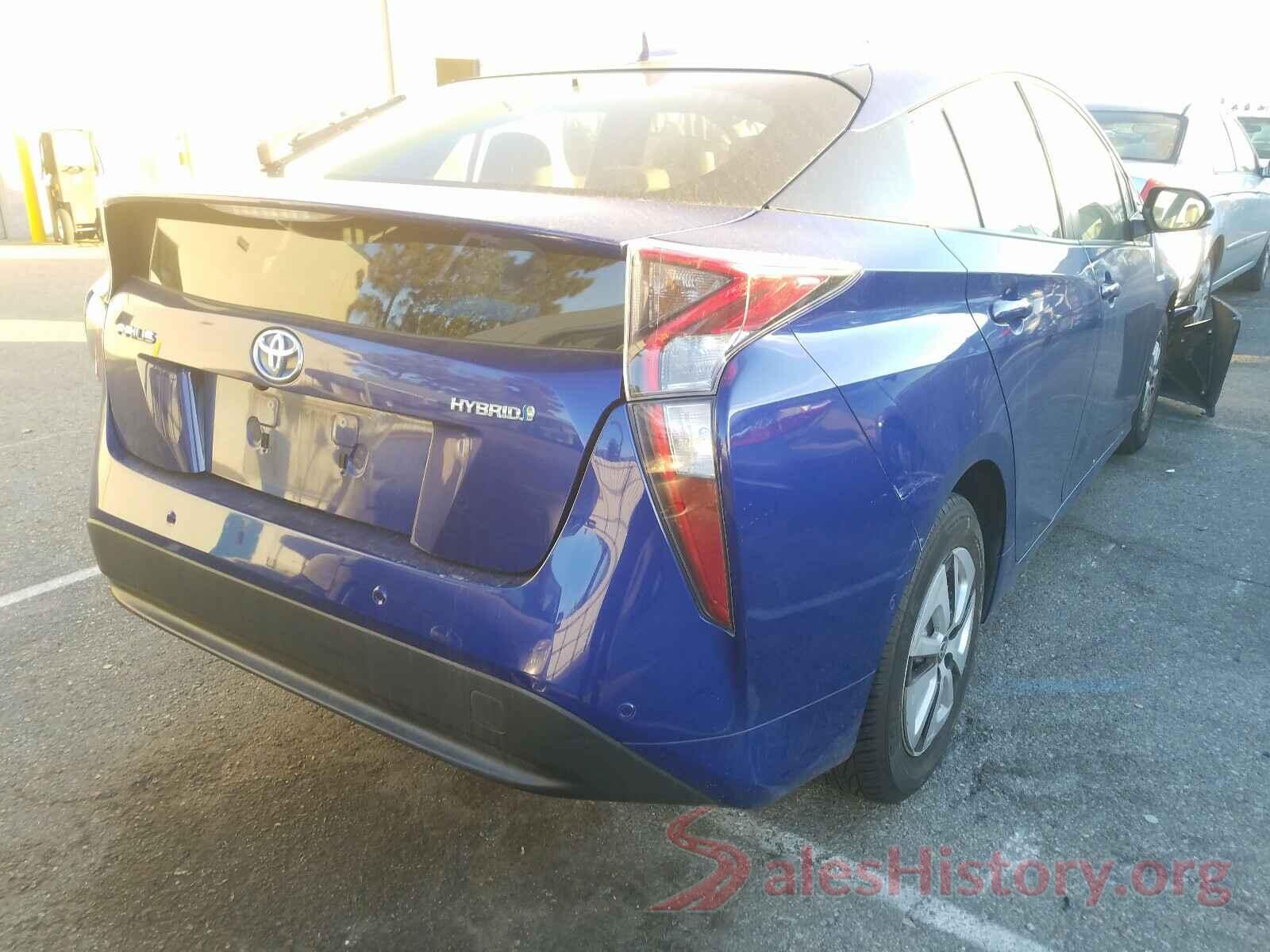 JTDKBRFU1H3055696 2017 TOYOTA PRIUS