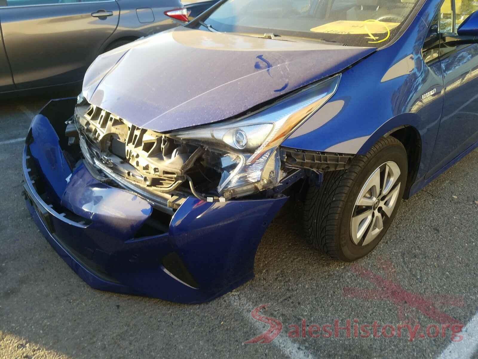 JTDKBRFU1H3055696 2017 TOYOTA PRIUS