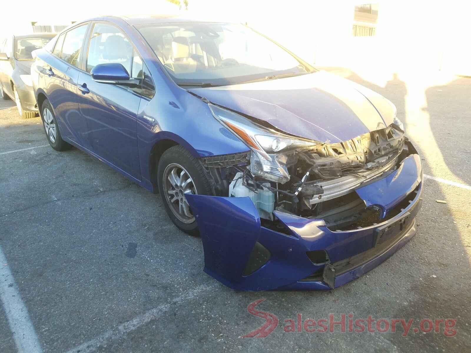 JTDKBRFU1H3055696 2017 TOYOTA PRIUS