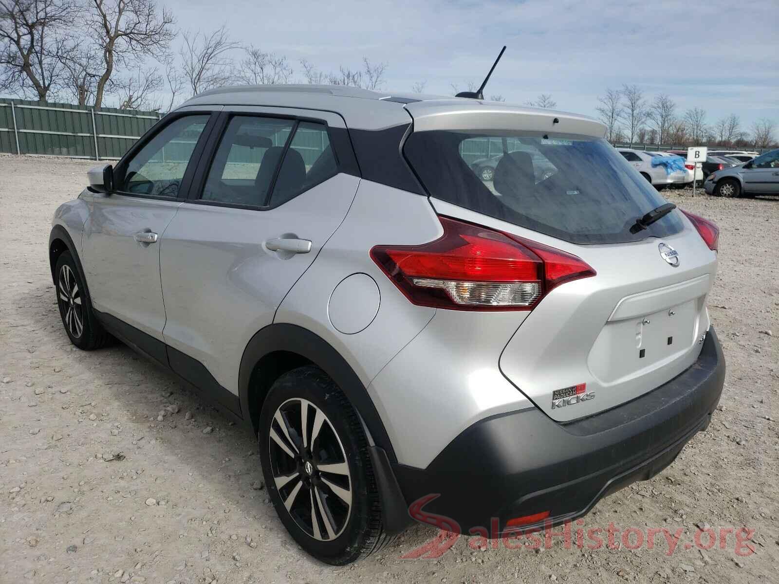 3N1CP5CUXKL481906 2019 NISSAN KICKS