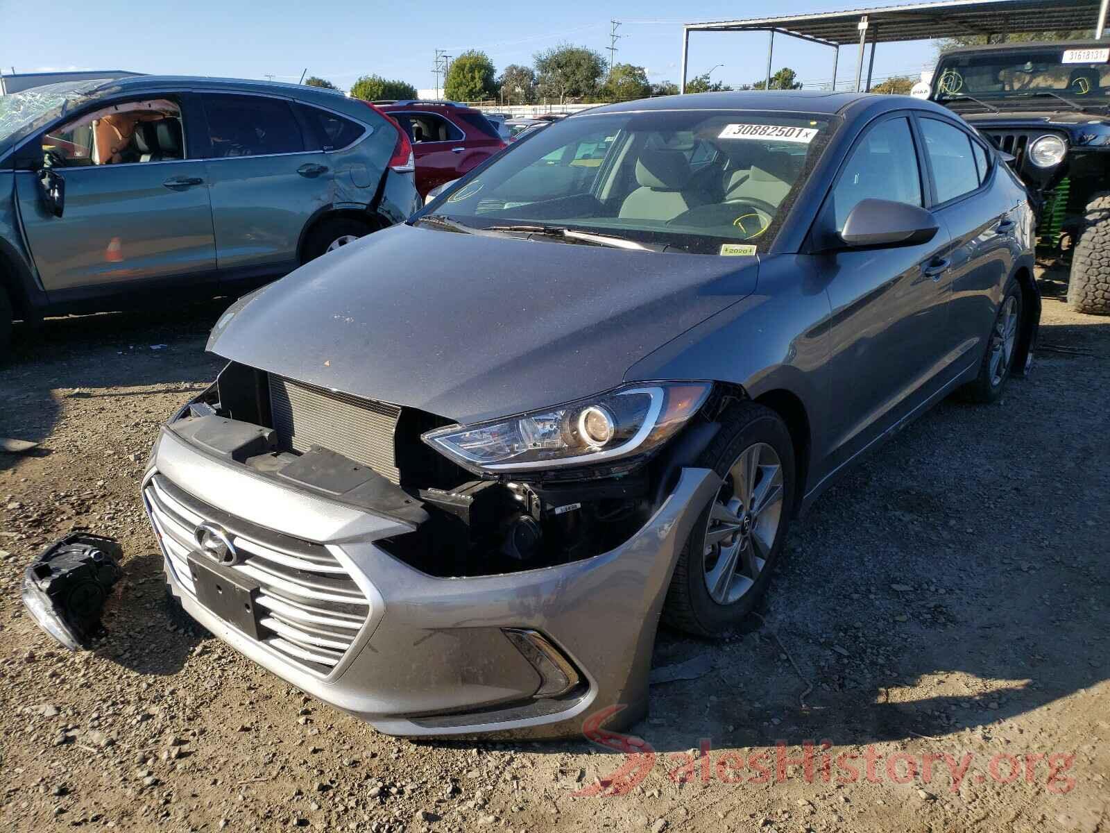 5NPD84LF6JH342395 2018 HYUNDAI ELANTRA