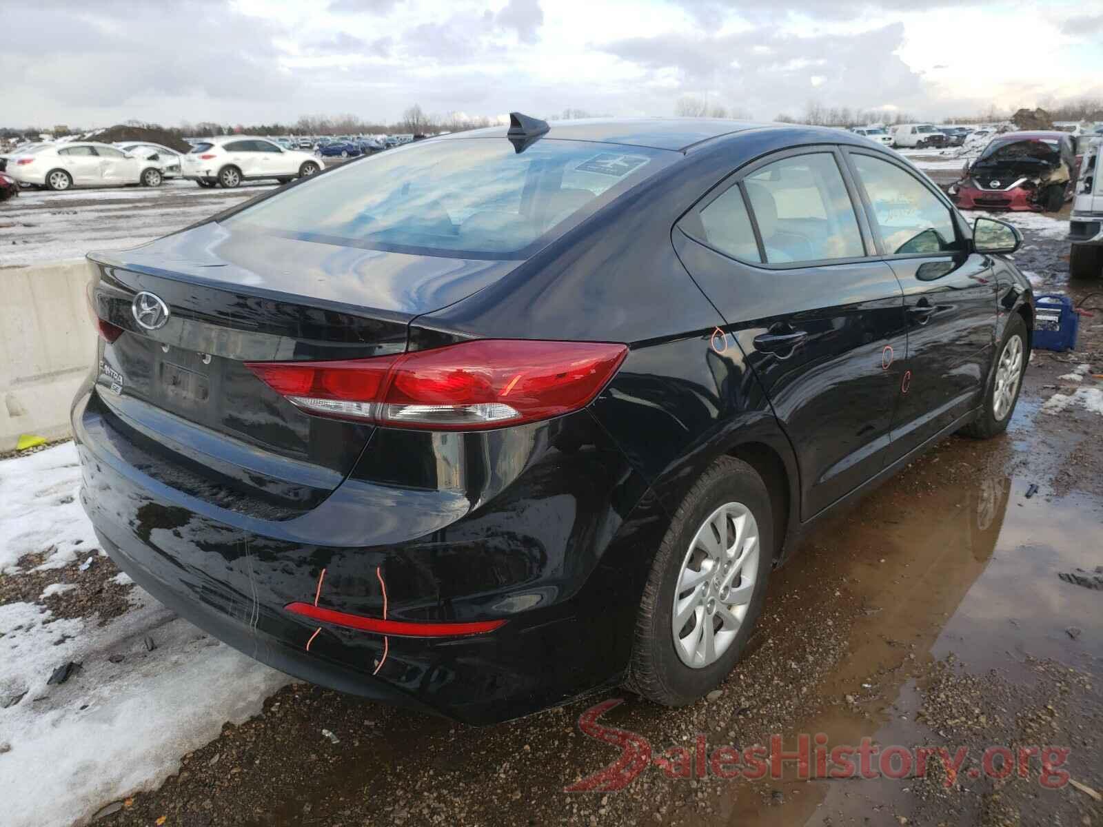 5NPD74LF0HH178655 2017 HYUNDAI ELANTRA