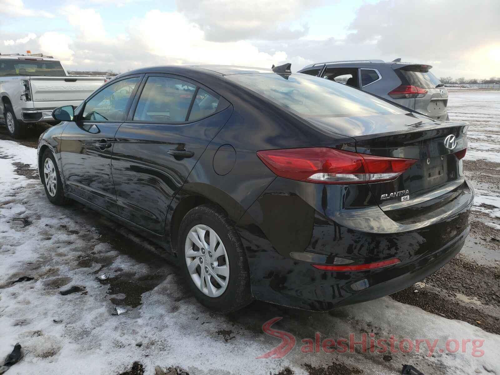 5NPD74LF0HH178655 2017 HYUNDAI ELANTRA