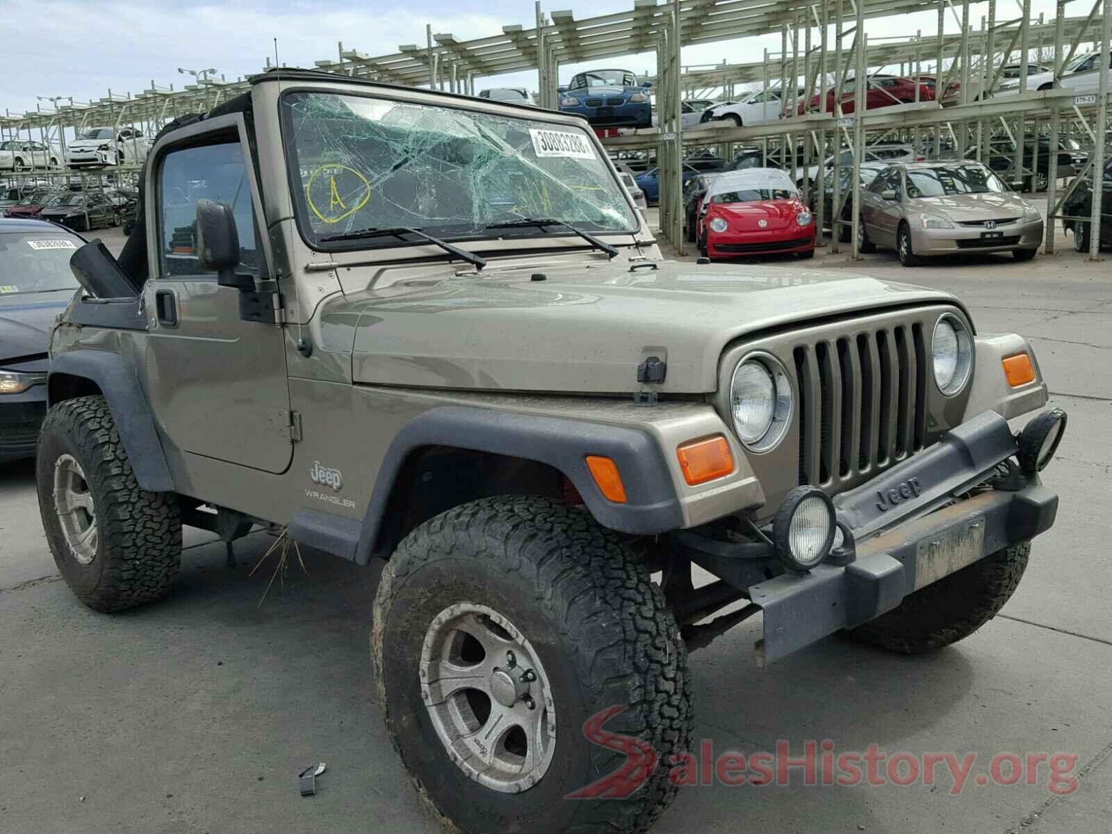 3N1AB8DV5MY234703 2004 JEEP WRANGLER