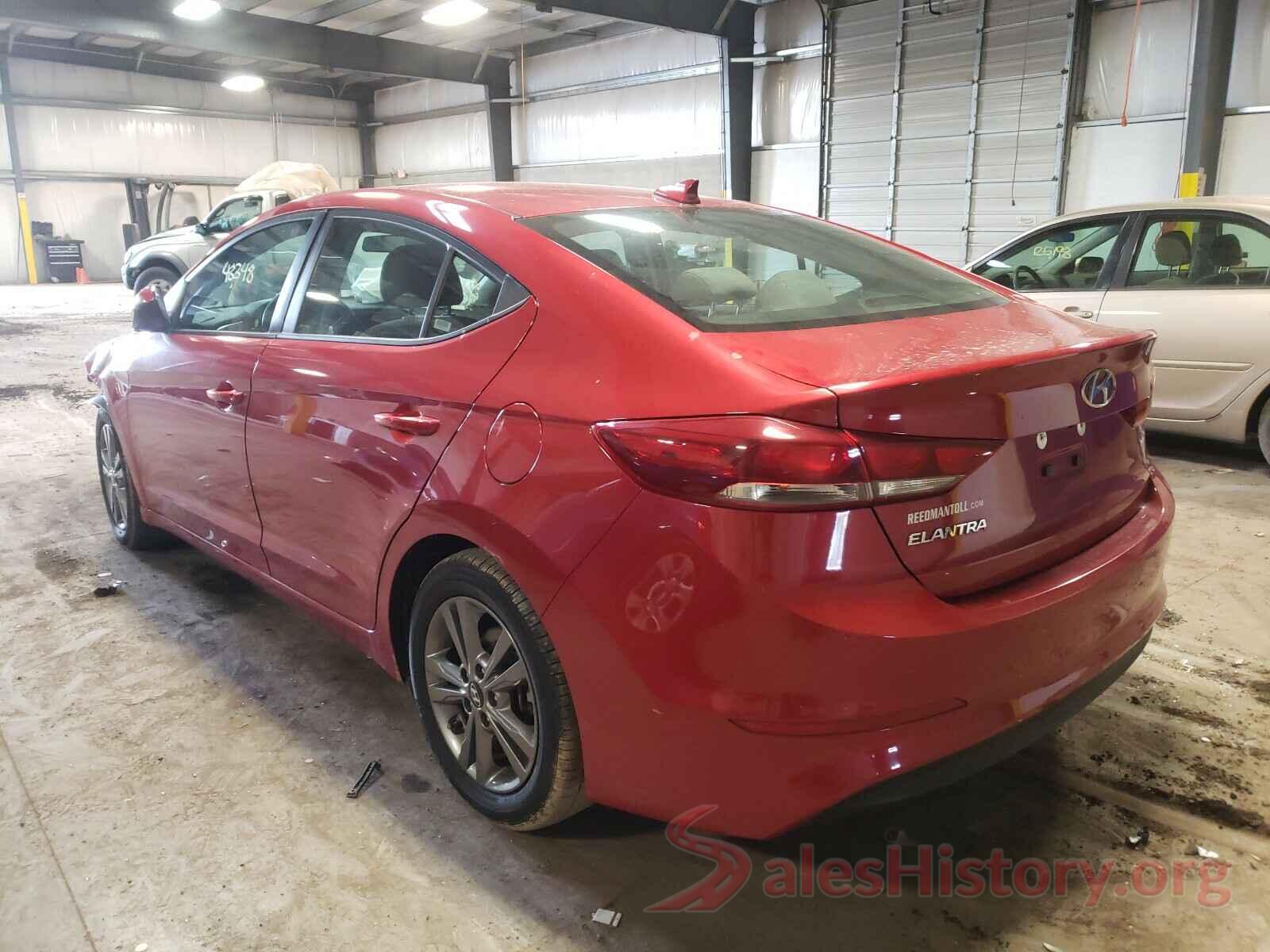 5NPD84LF5JH240814 2018 HYUNDAI ELANTRA