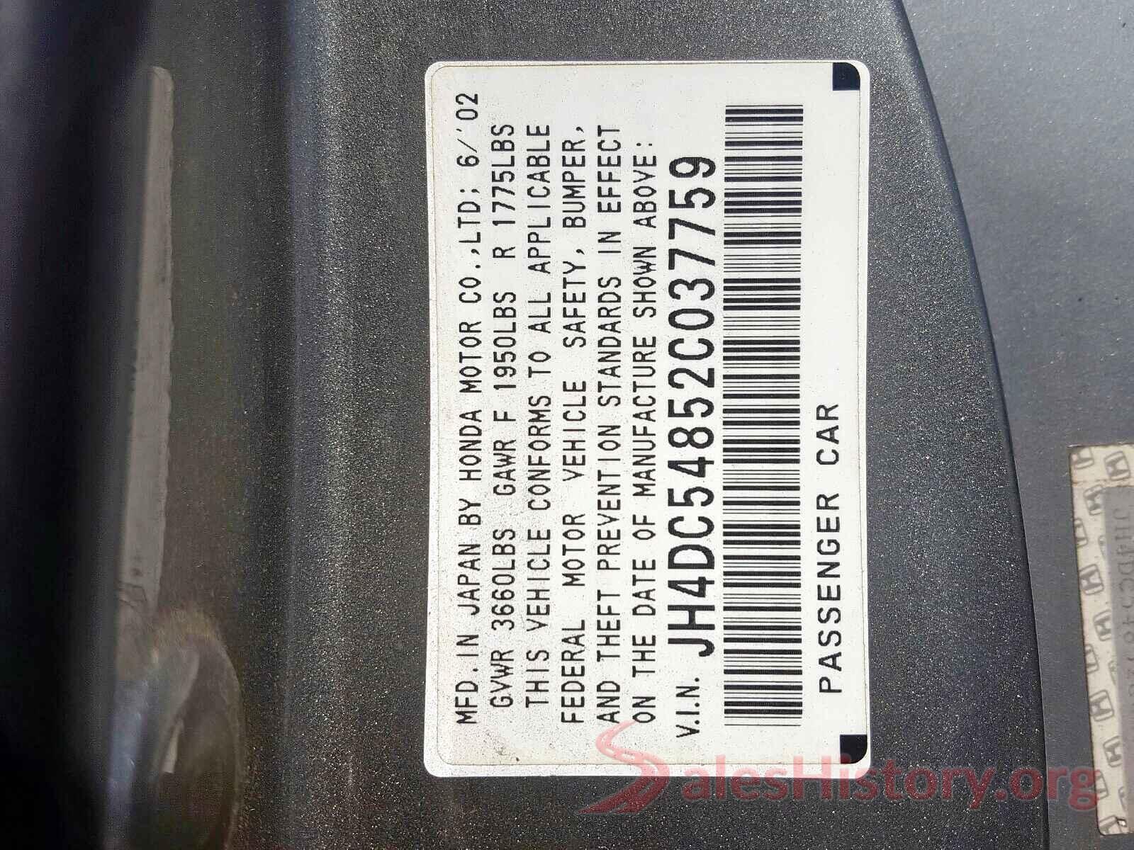 JF1GJAF63GH012058 2002 ACURA RSX