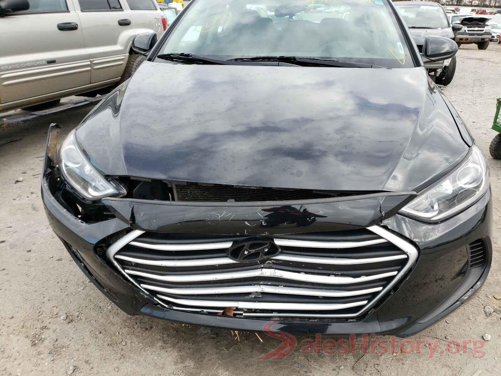 5NPD84LF0JH372072 2018 HYUNDAI ELANTRA