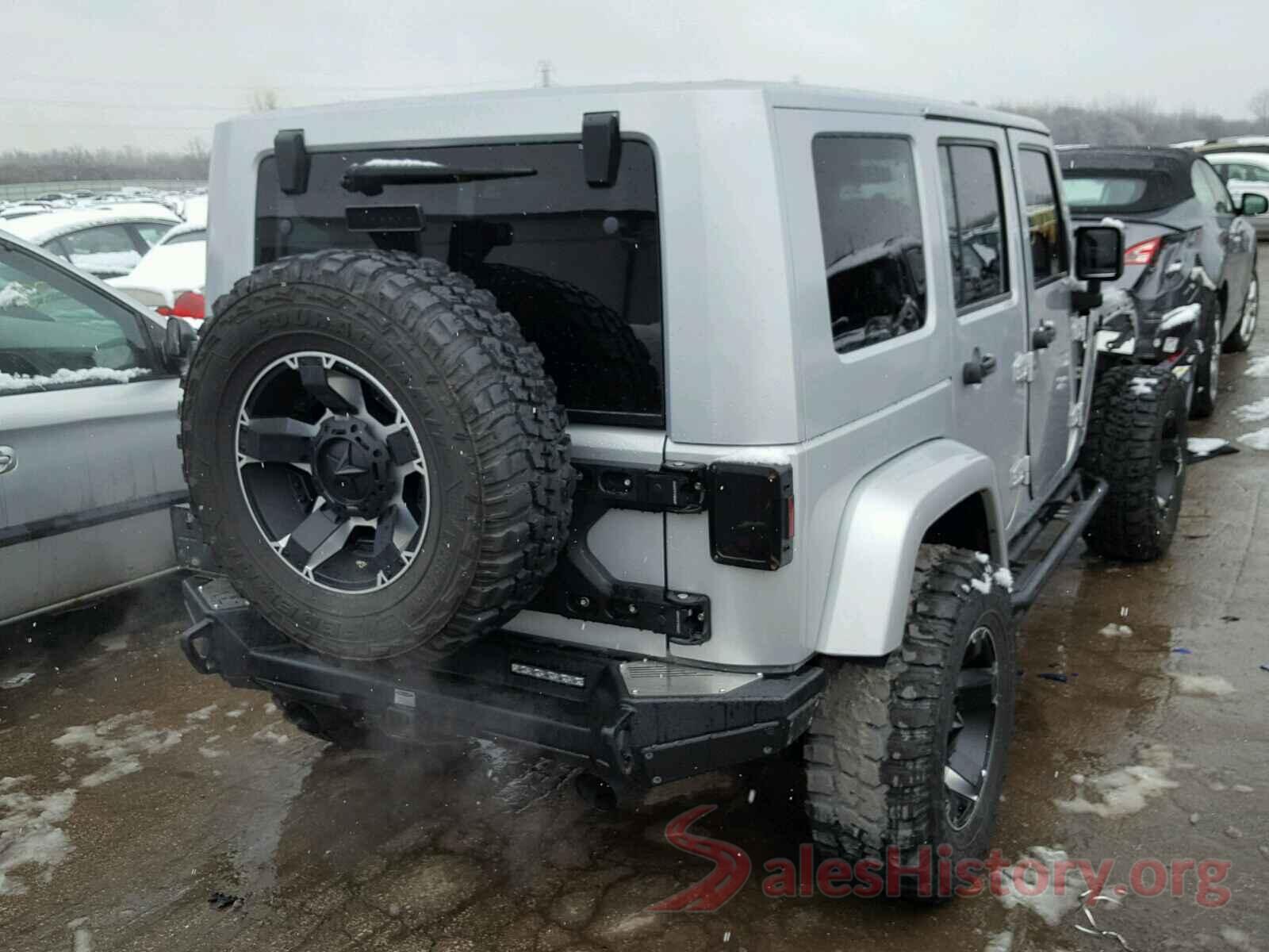 5XXGW4L28GG016845 2008 JEEP WRANGLER