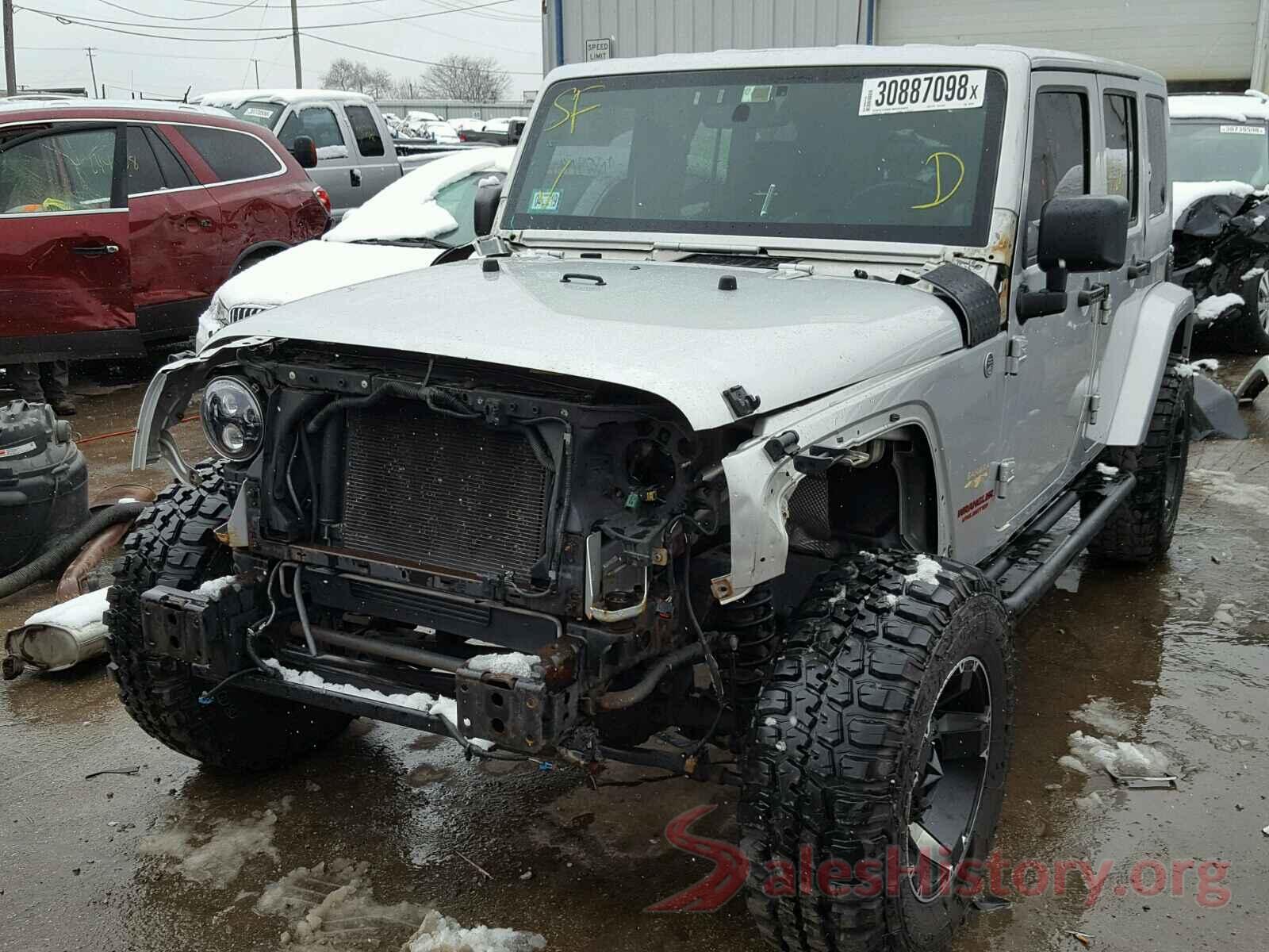 5XXGW4L28GG016845 2008 JEEP WRANGLER