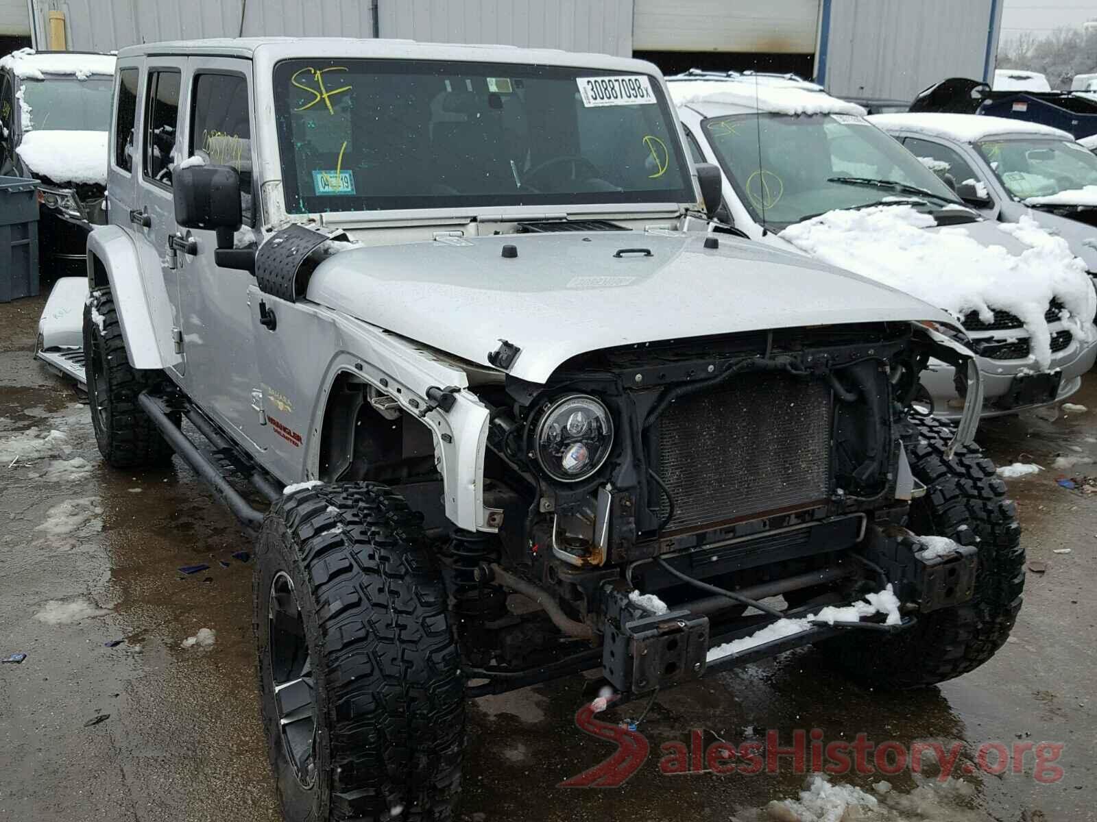 5XXGW4L28GG016845 2008 JEEP WRANGLER