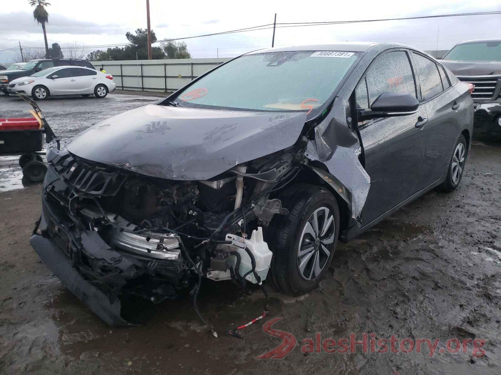 JTDKARFP0H3005059 2017 TOYOTA PRIUS