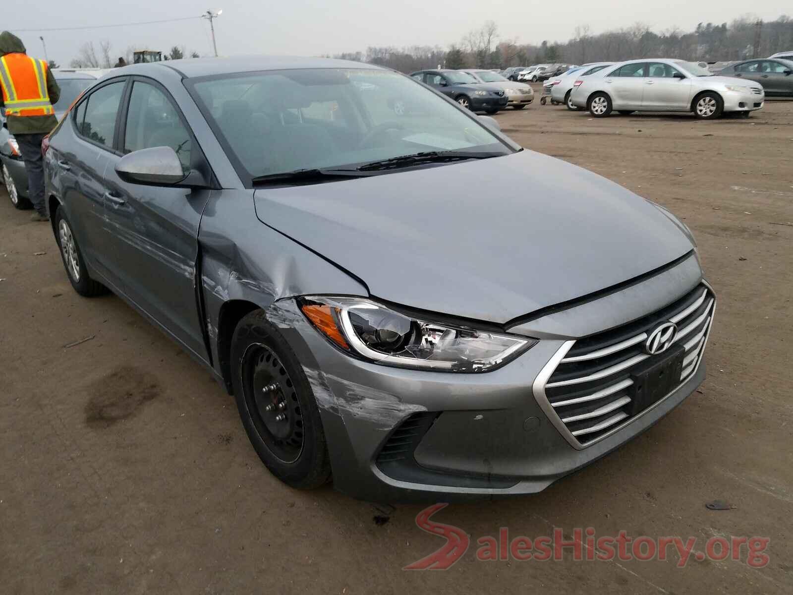 KMHD74LF8HU072326 2017 HYUNDAI ELANTRA