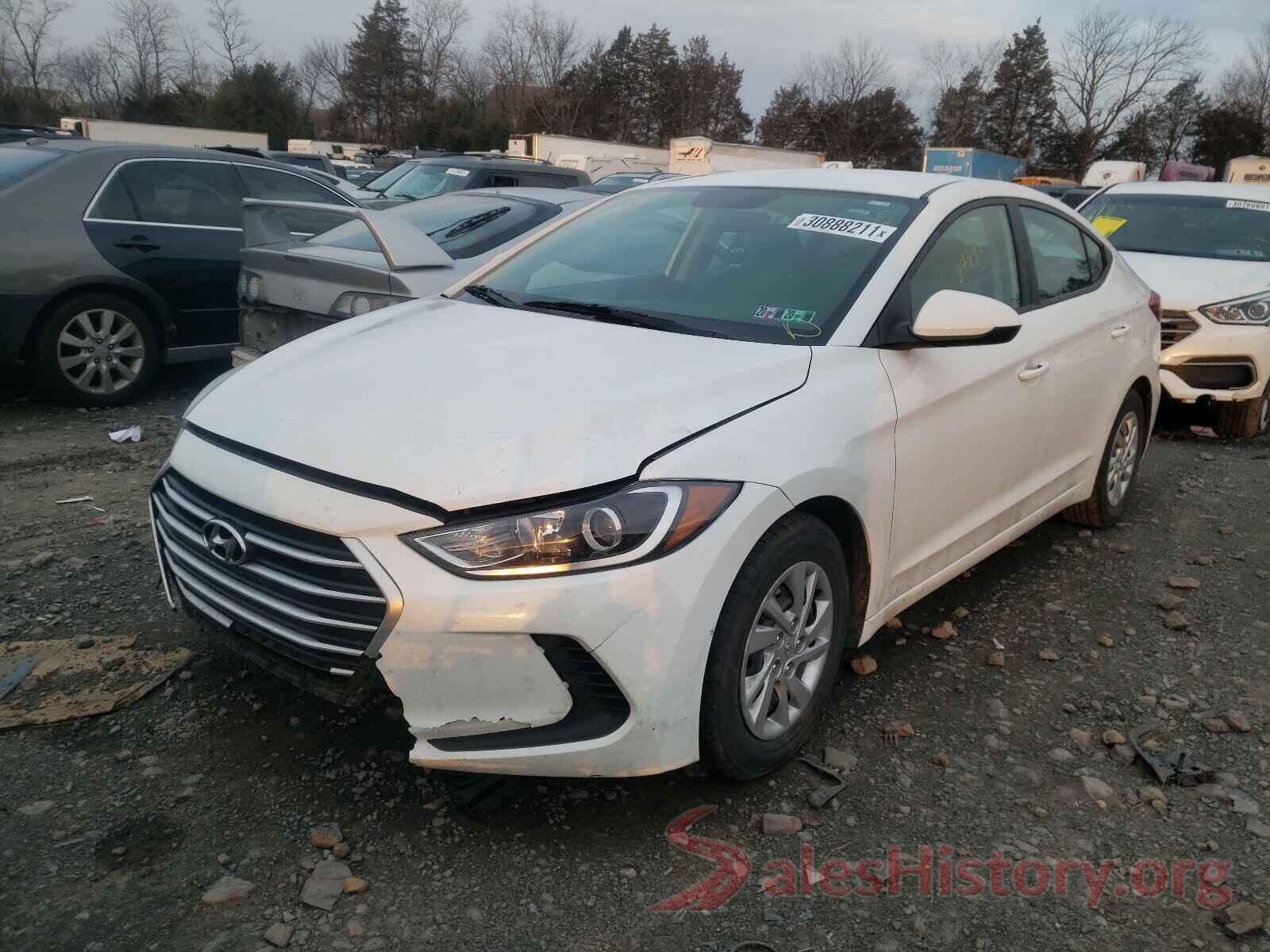 5NPD74LF6HH092508 2017 HYUNDAI ELANTRA