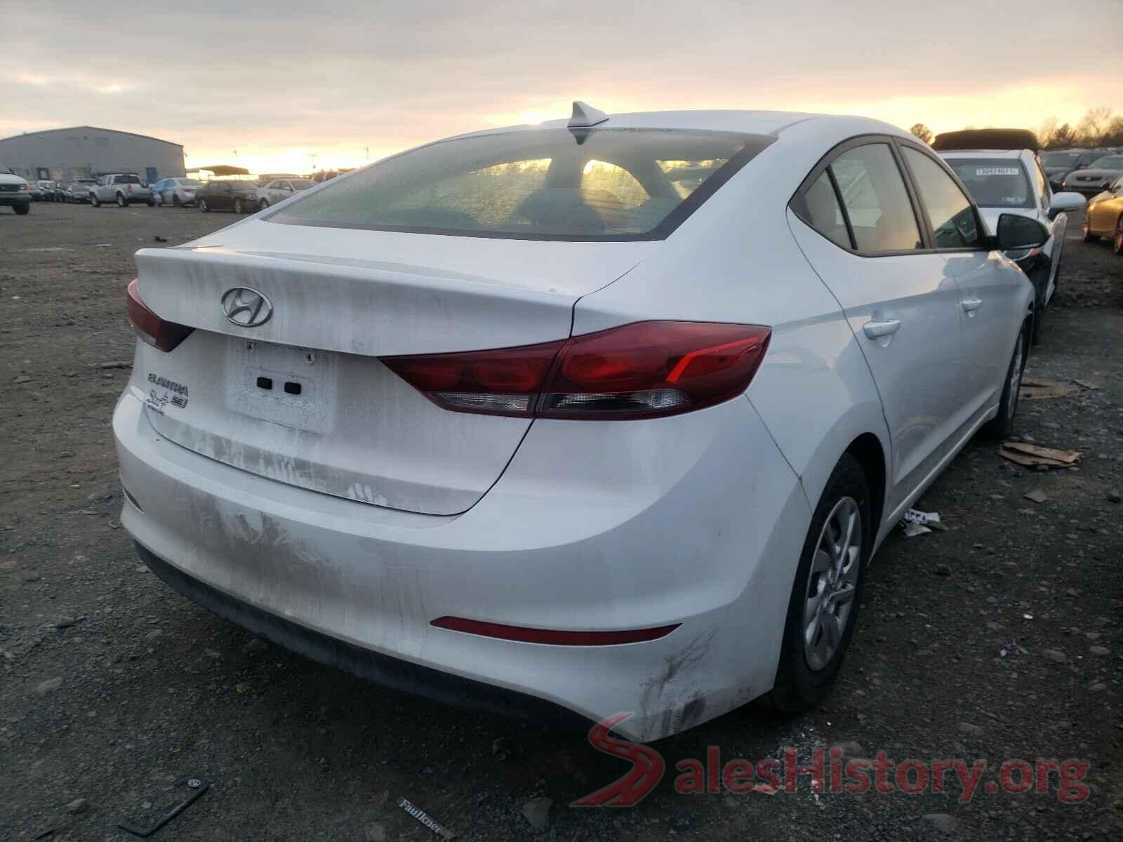 5NPD74LF6HH092508 2017 HYUNDAI ELANTRA