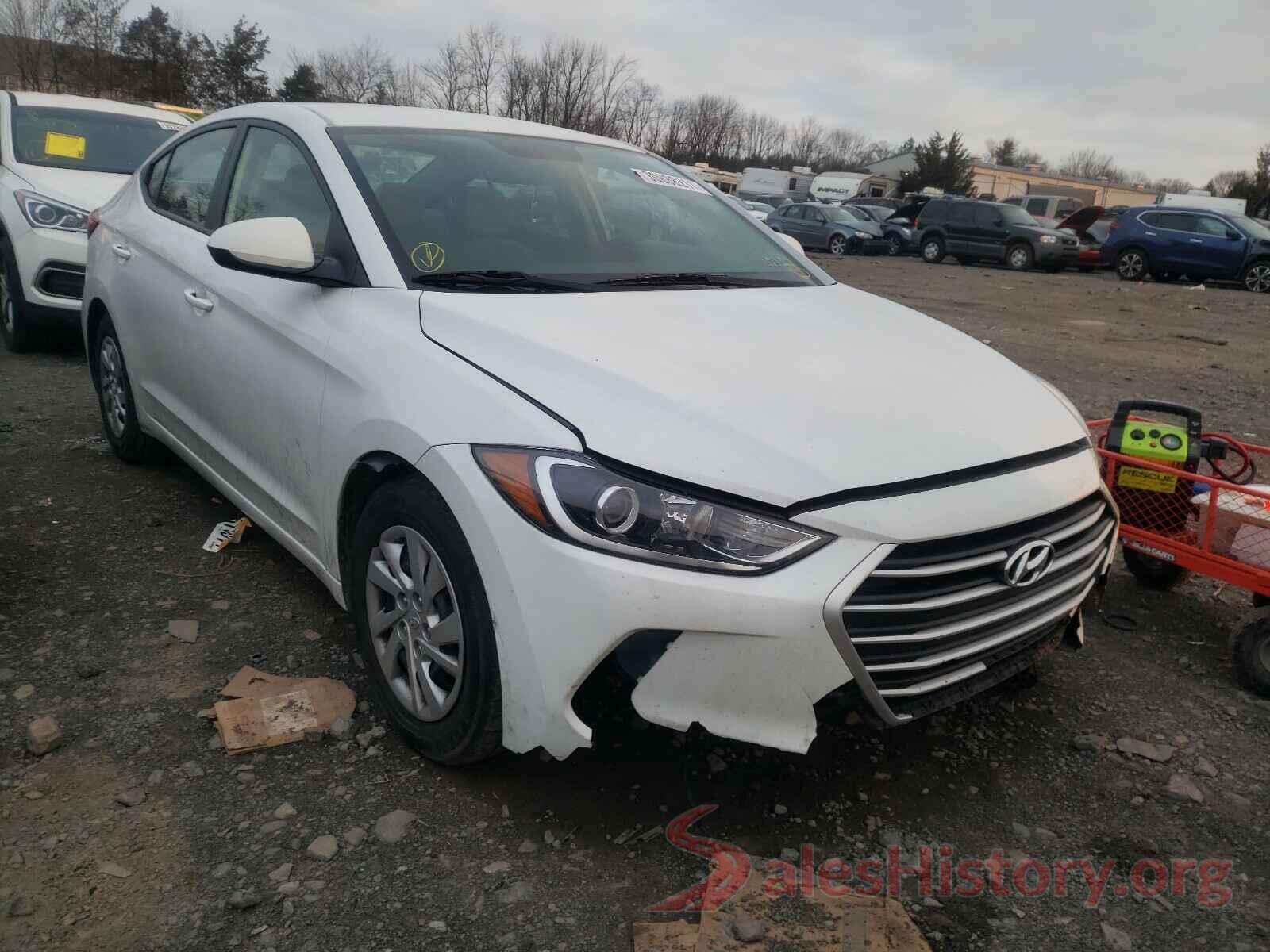 5NPD74LF6HH092508 2017 HYUNDAI ELANTRA