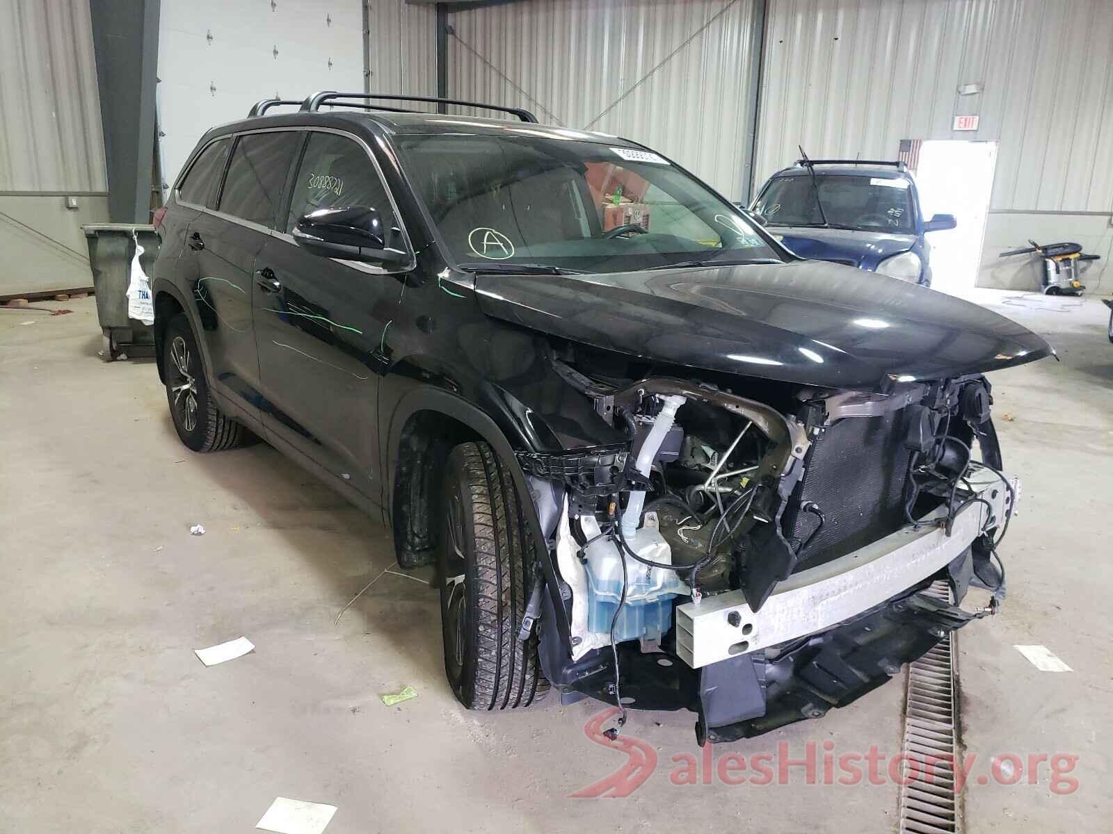 5TDBZRFH0JS484928 2018 TOYOTA HIGHLANDER