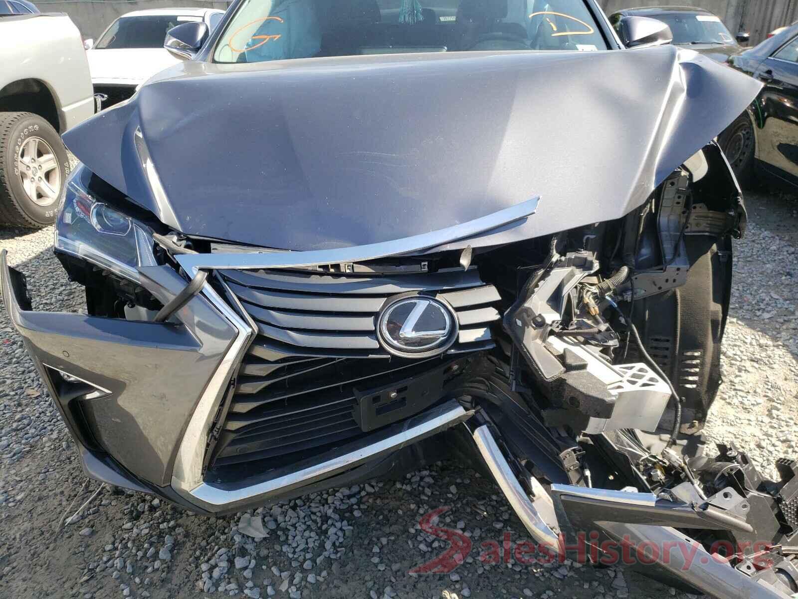 2T2BZMCA7GC023345 2016 LEXUS RX350