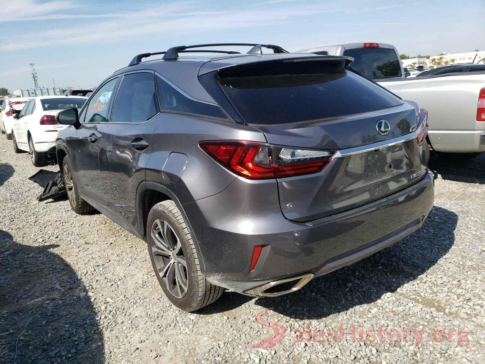 2T2BZMCA7GC023345 2016 LEXUS RX350