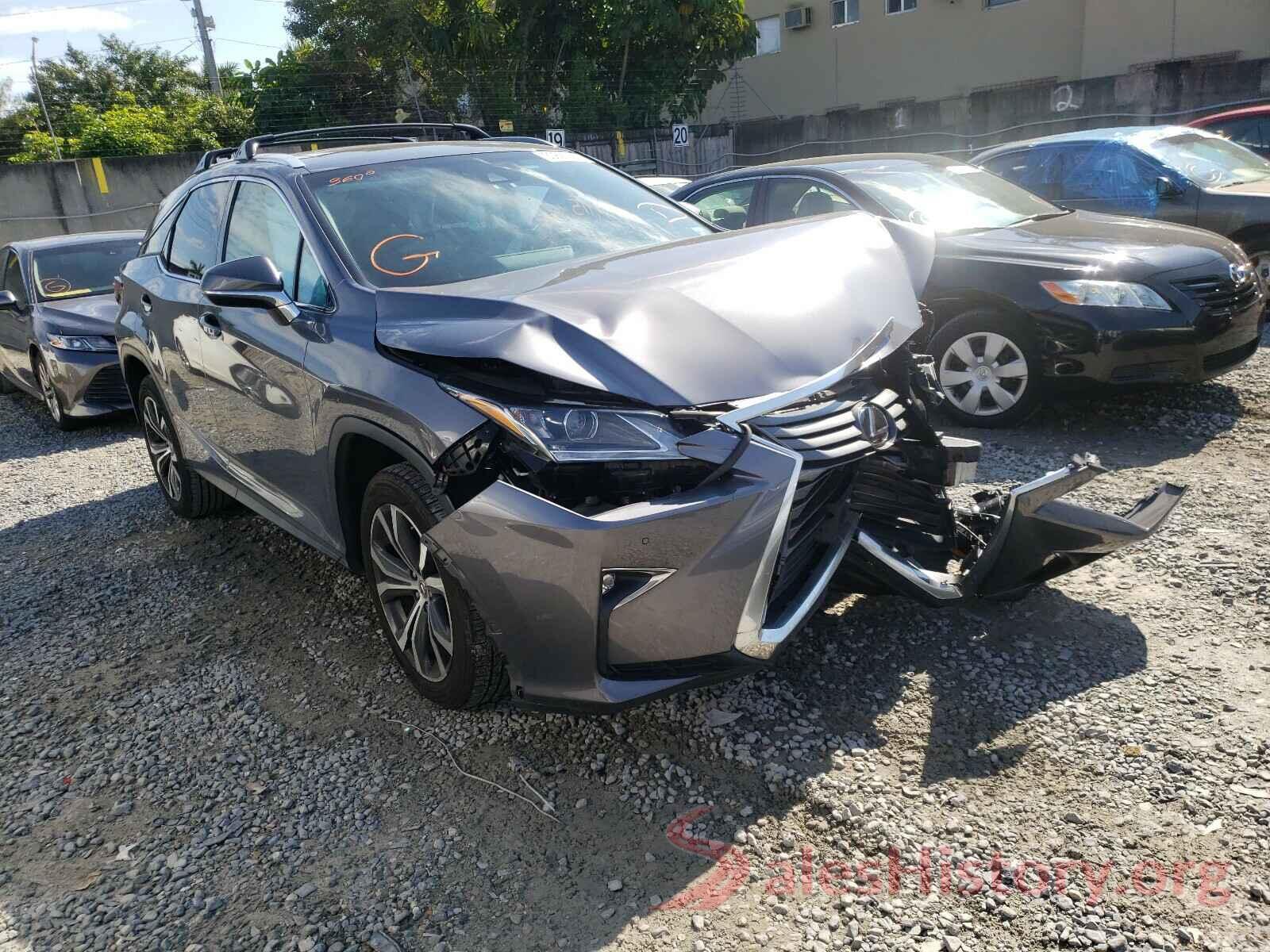 2T2BZMCA7GC023345 2016 LEXUS RX350