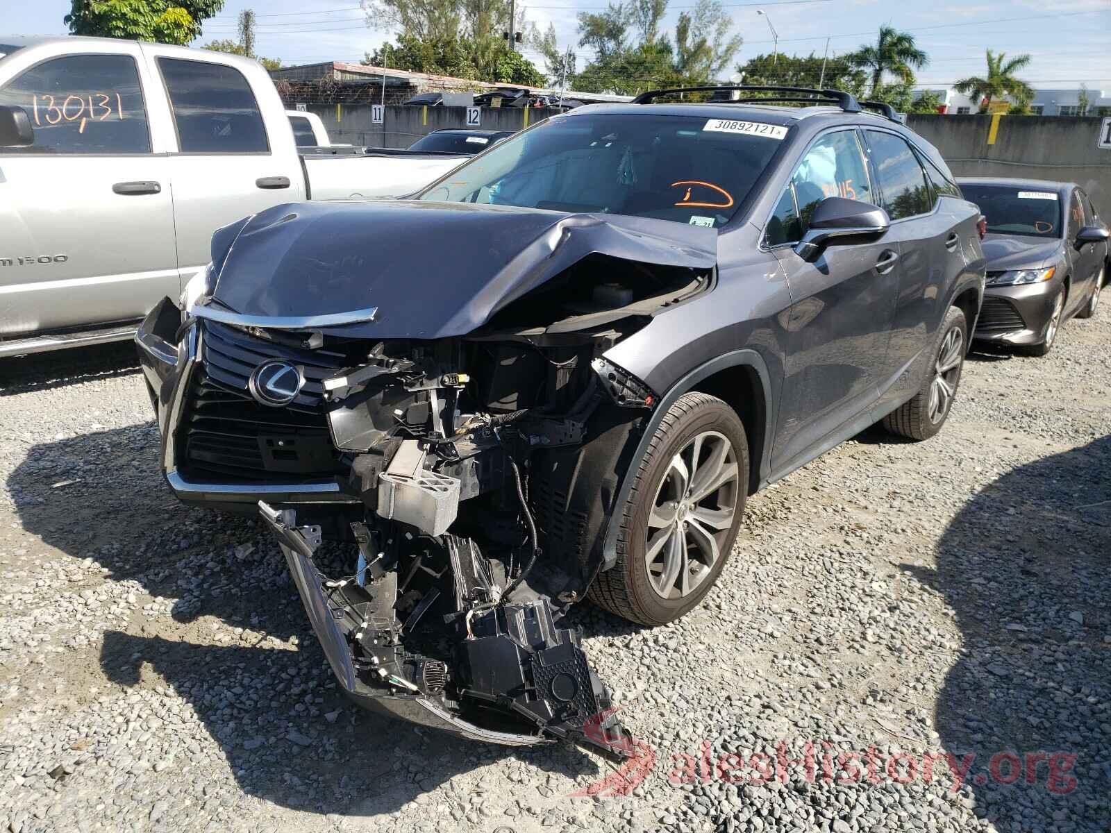 2T2BZMCA7GC023345 2016 LEXUS RX350