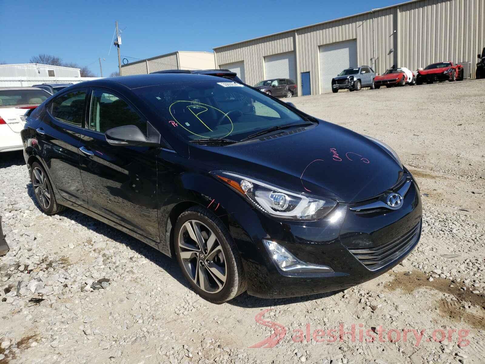 KMHDH4AE6GU595415 2016 HYUNDAI ELANTRA