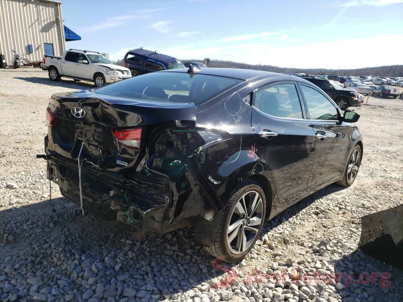 KMHDH4AE6GU595415 2016 HYUNDAI ELANTRA