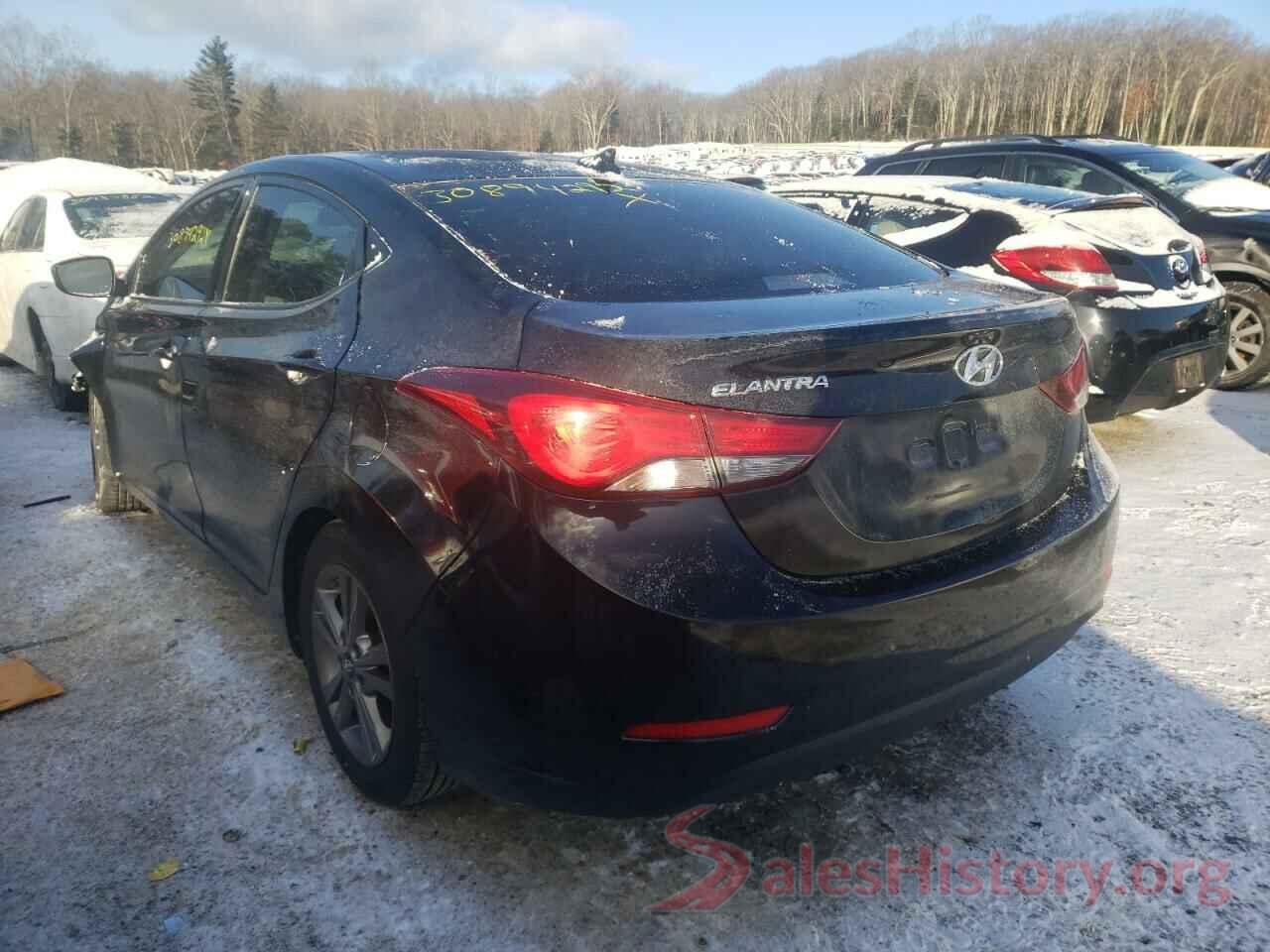 KMHDH4AE0GU645841 2016 HYUNDAI ELANTRA