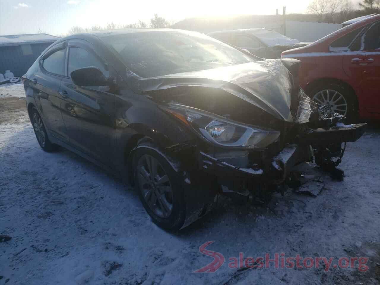 KMHDH4AE0GU645841 2016 HYUNDAI ELANTRA