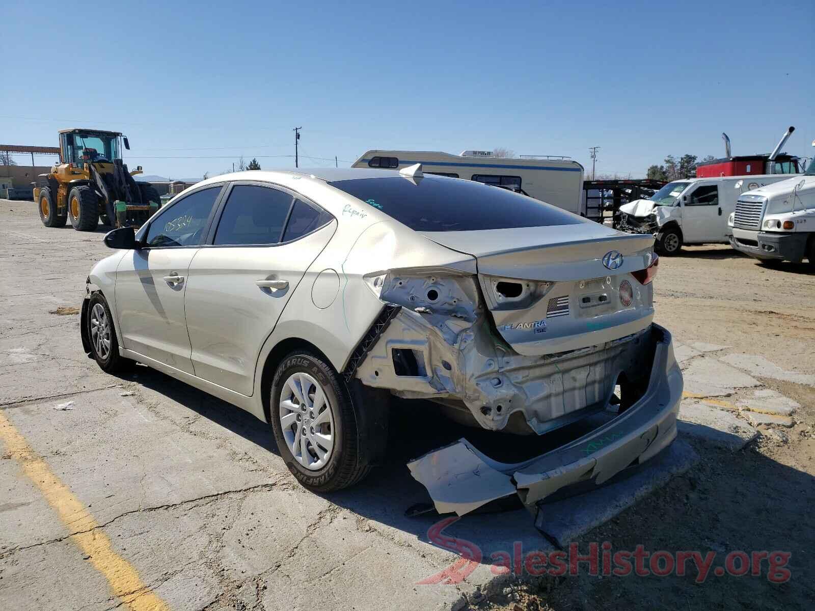 JTEBU5JR3K5621127 2017 HYUNDAI ELANTRA