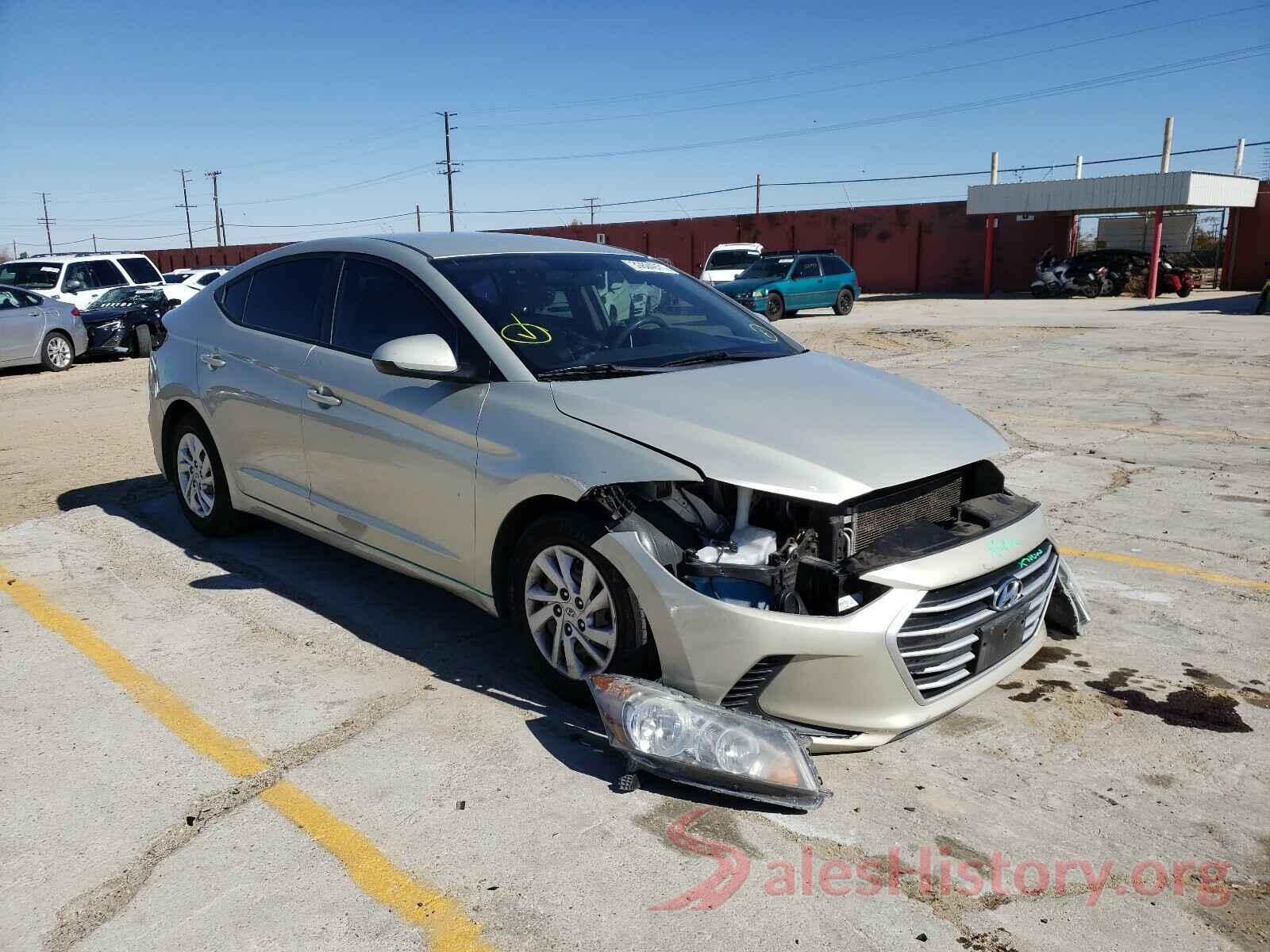 JTEBU5JR3K5621127 2017 HYUNDAI ELANTRA