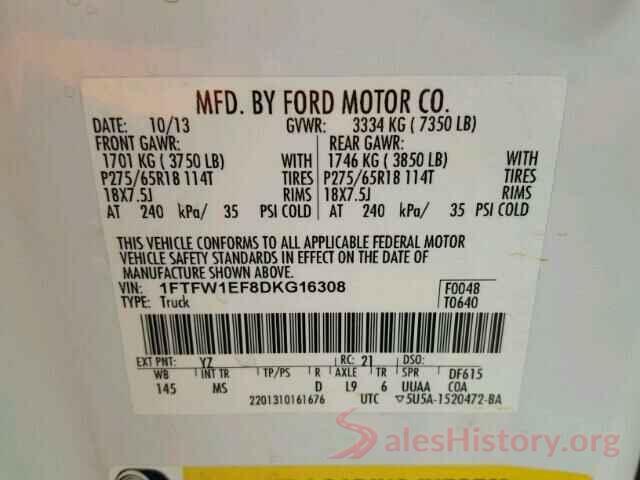 5XYP34HC3MG136649 2013 FORD F150