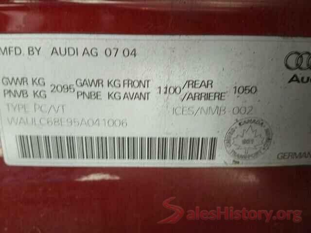 ZACCJBAB1HPG48863 2005 AUDI A4