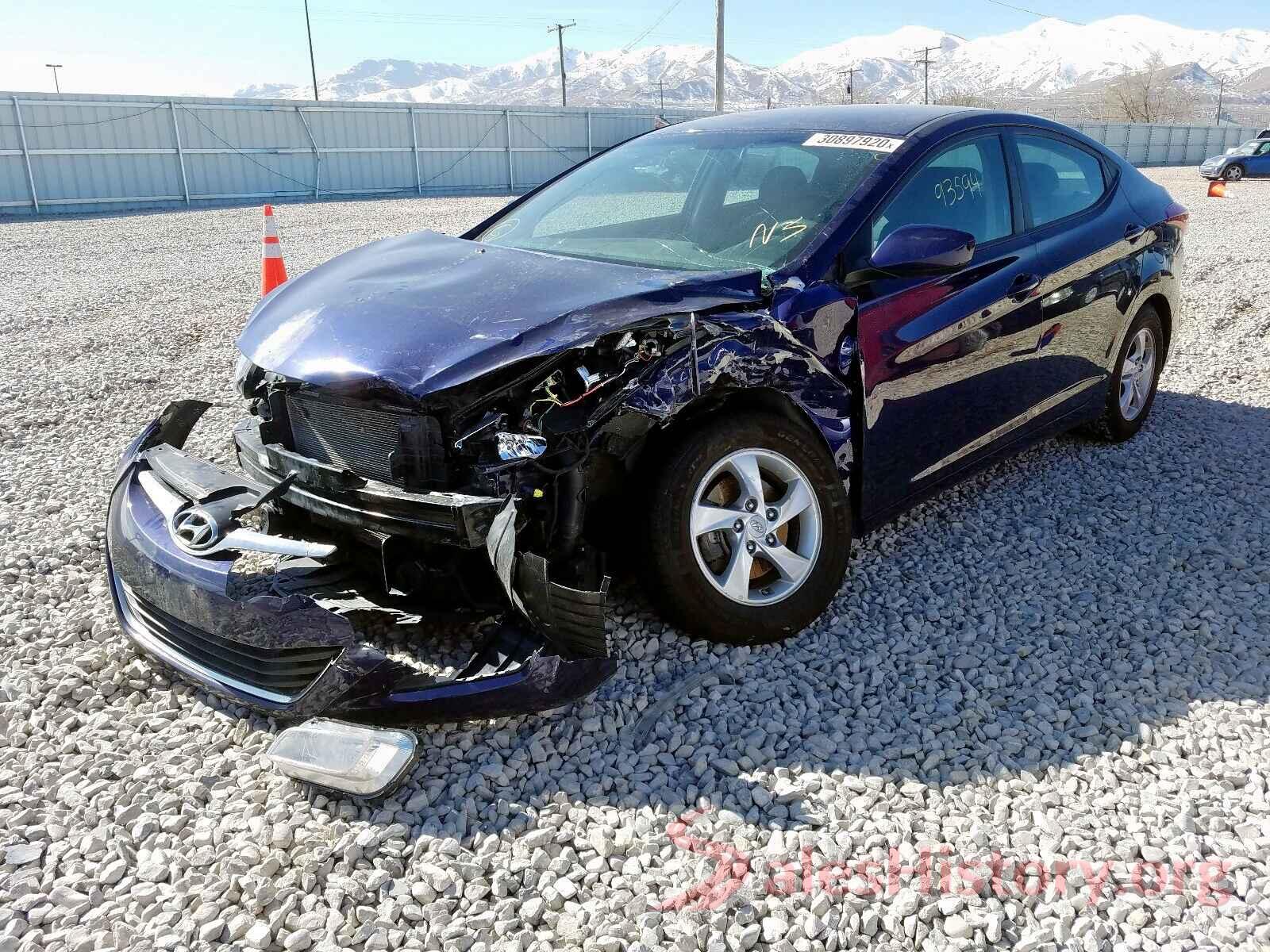 KNADM4A32H6071616 2014 HYUNDAI ELANTRA