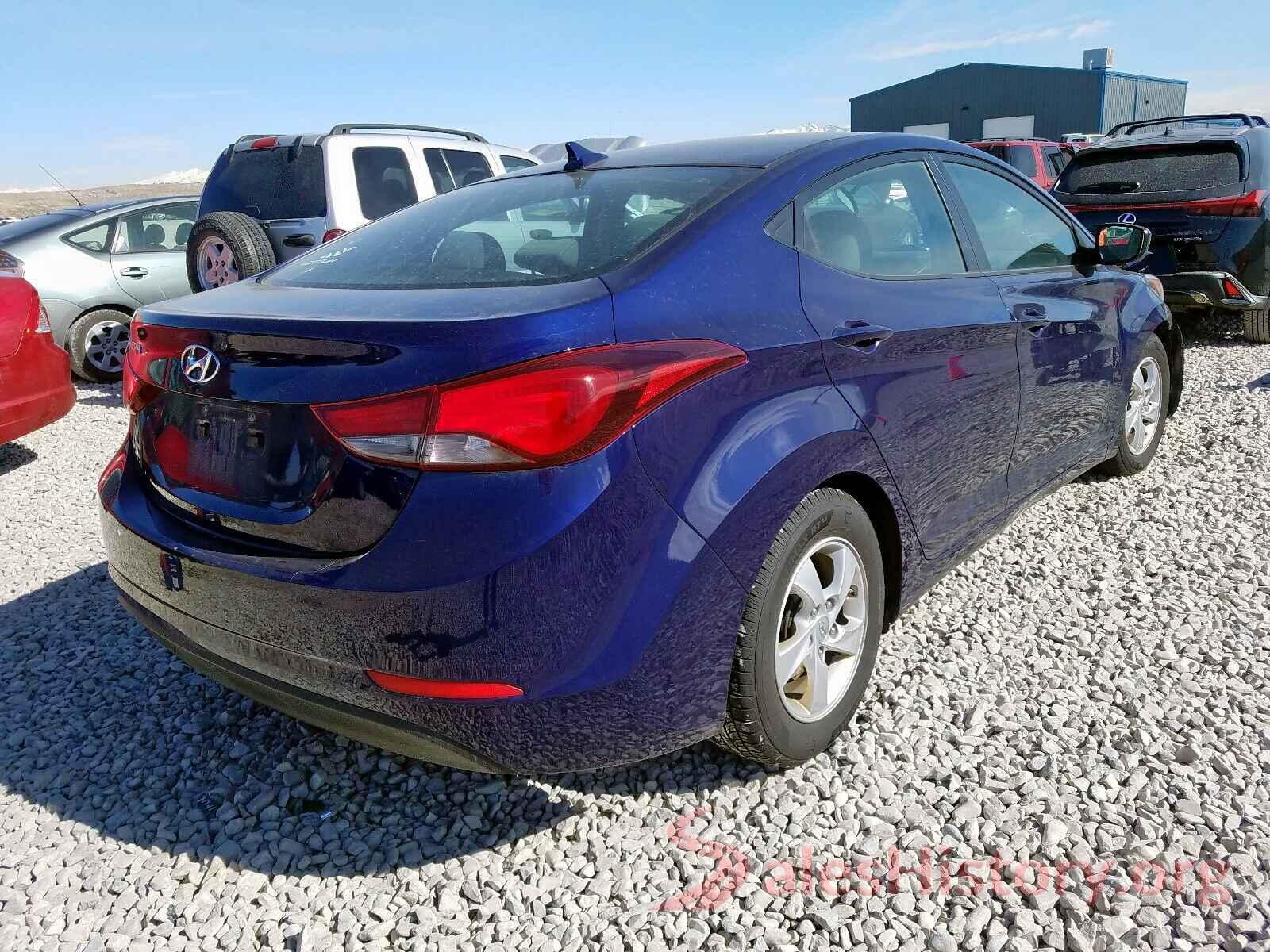 KNADM4A32H6071616 2014 HYUNDAI ELANTRA