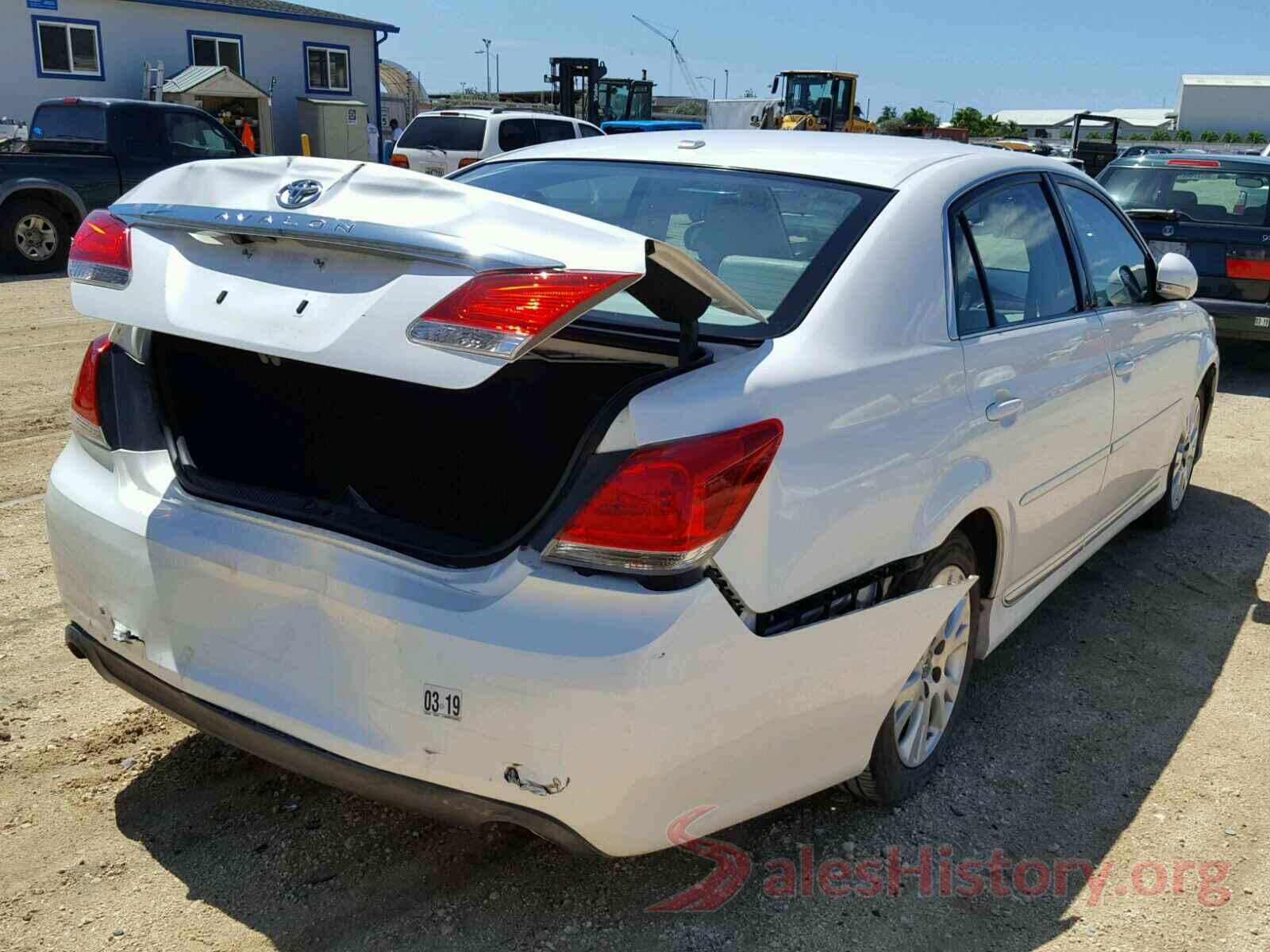 5TDDZRFH6HS459504 2011 TOYOTA AVALON