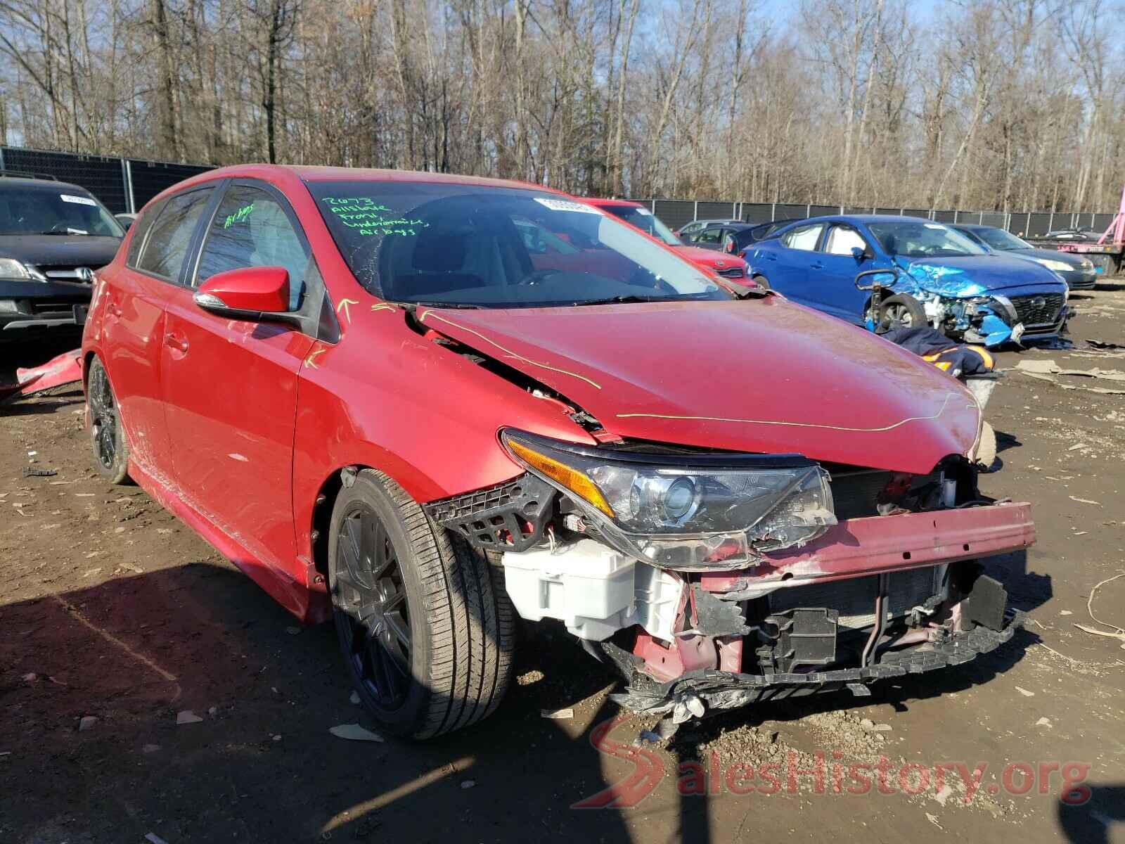 JTNKARJE5GJ502071 2016 TOYOTA SCION