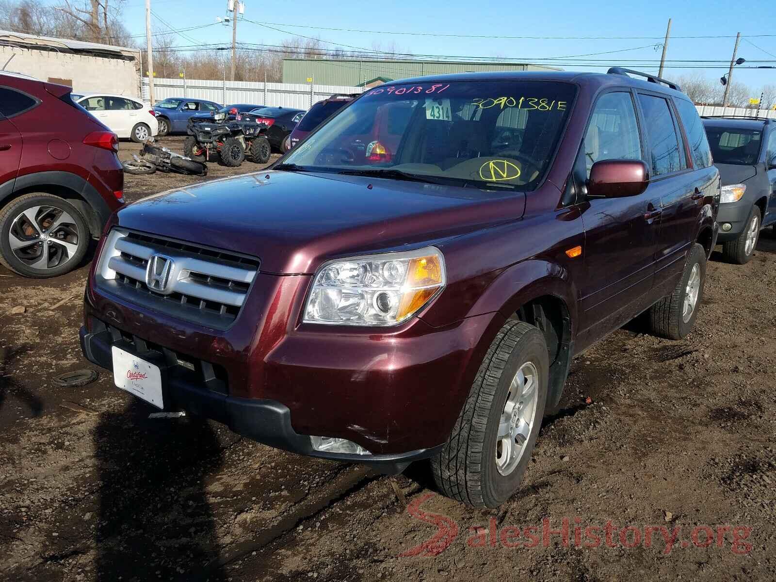 JTDKBRFU4H3027861 2008 HONDA PILOT