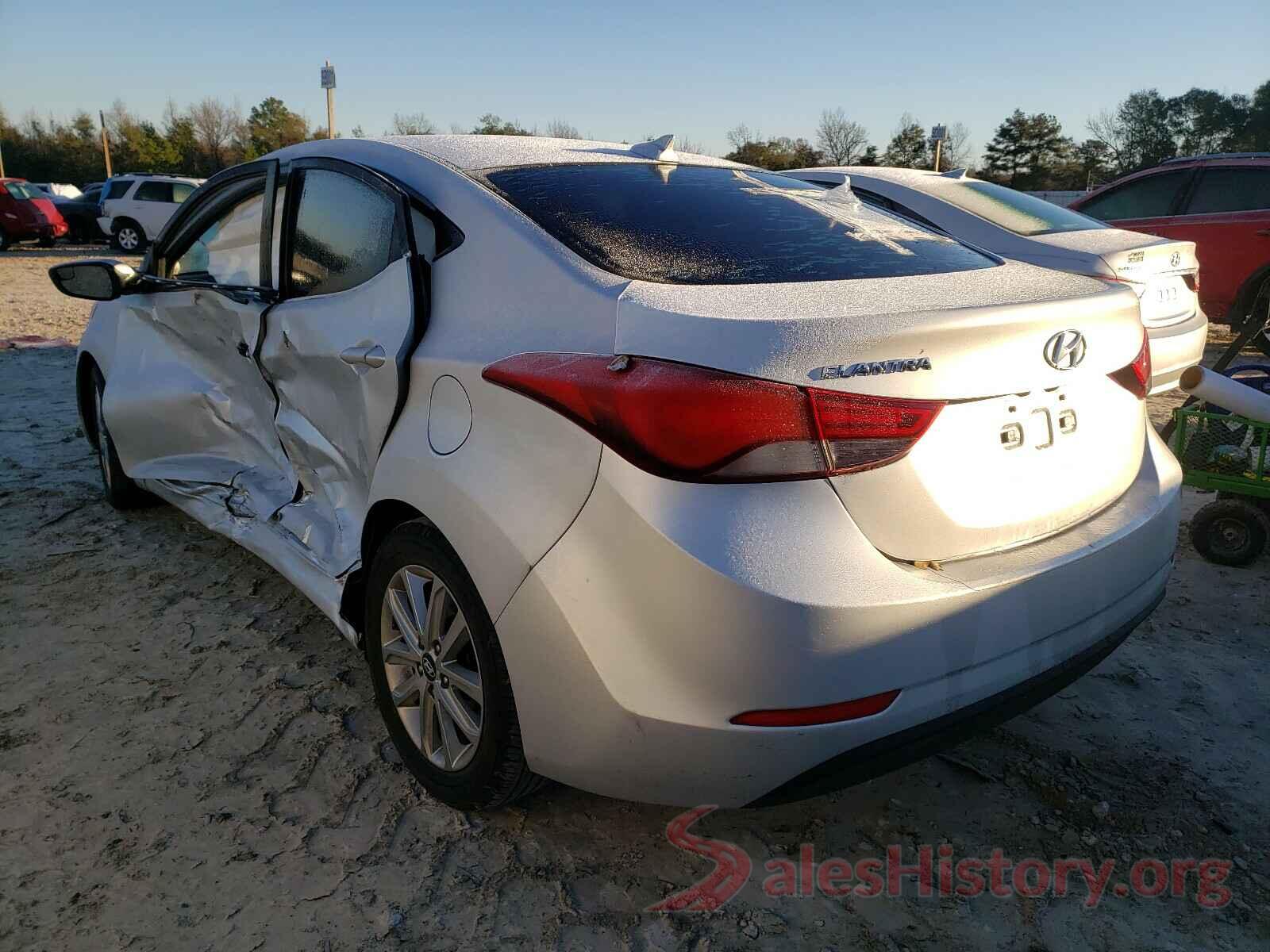 5NPDH4AE6GH704132 2016 HYUNDAI ELANTRA