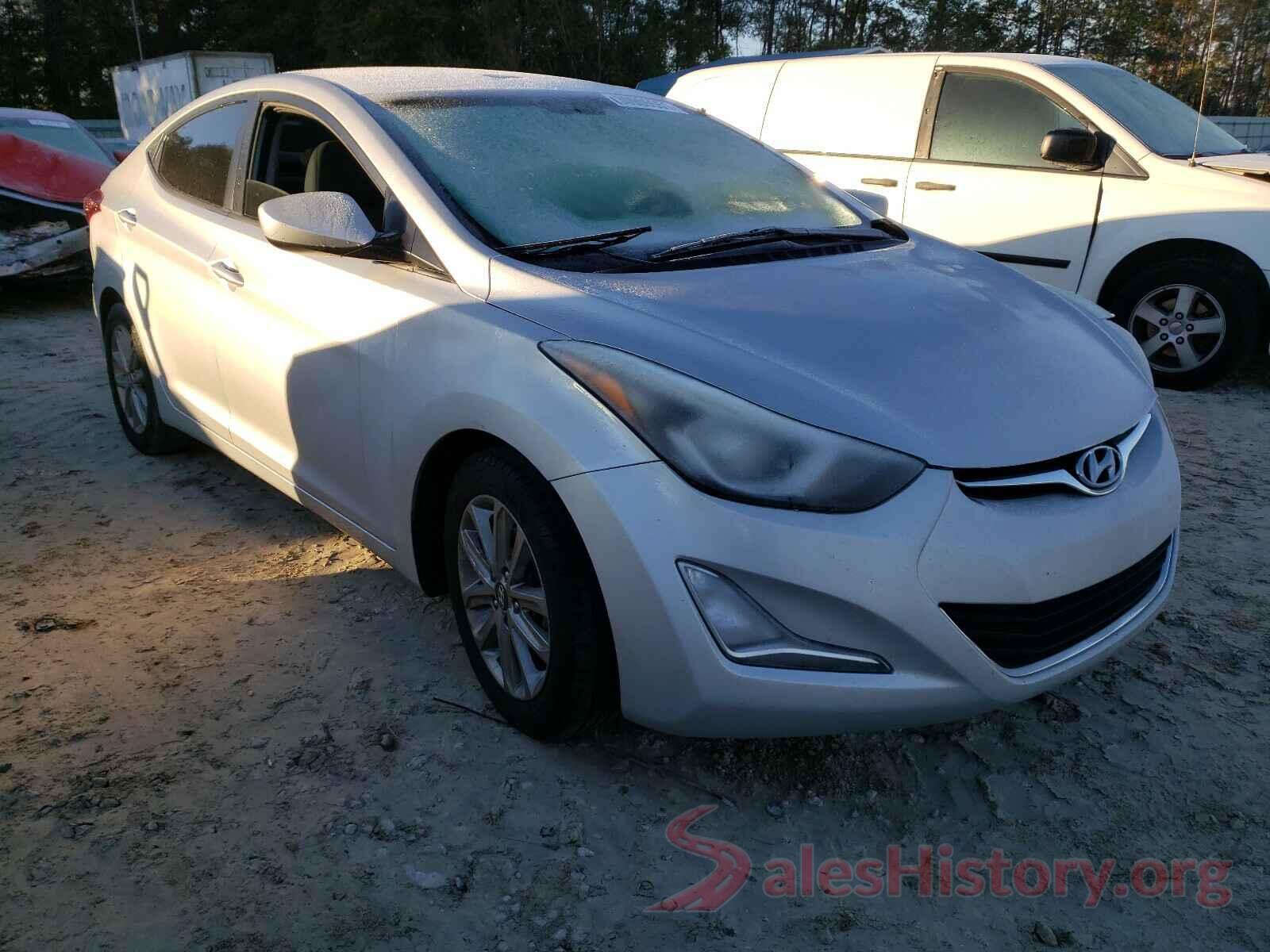 5NPDH4AE6GH704132 2016 HYUNDAI ELANTRA