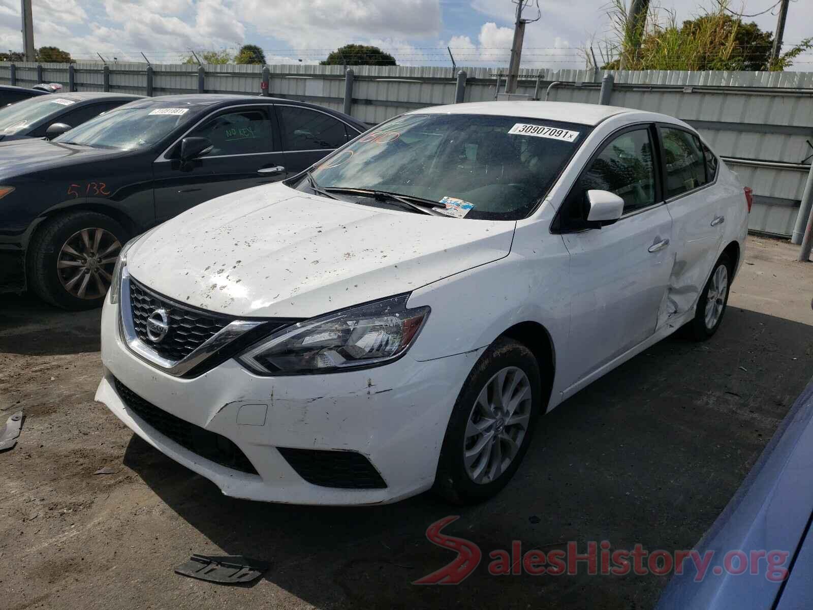 3N1AB7AP7KY310807 2019 NISSAN SENTRA