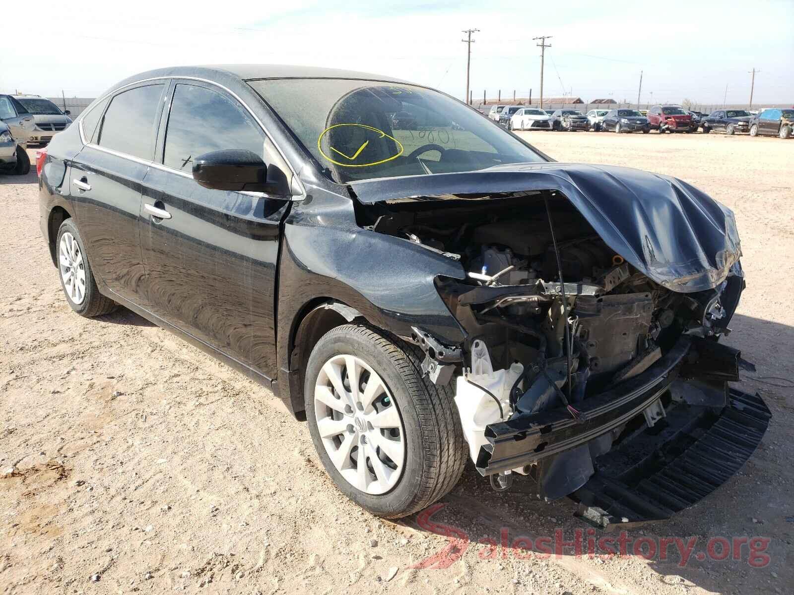 3N1AB7AP9HY278211 2017 NISSAN SENTRA