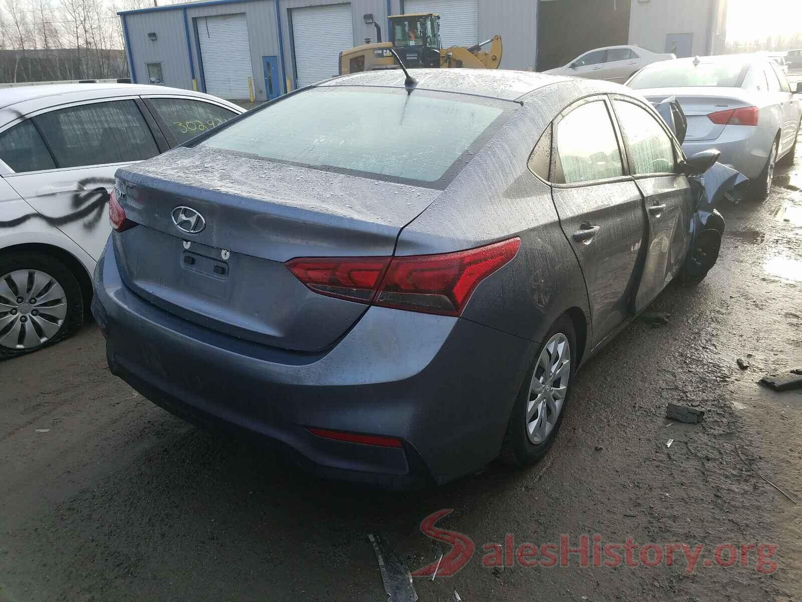 3KPC24A36KE070605 2019 HYUNDAI ACCENT