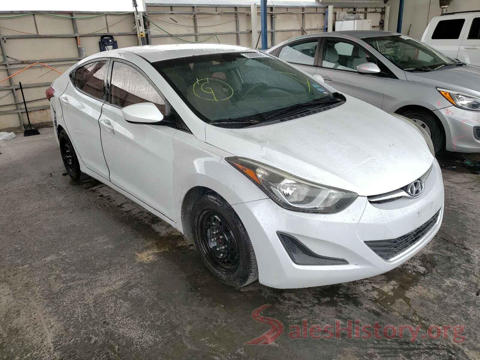 5NPDH4AE3GH724029 2016 HYUNDAI ELANTRA