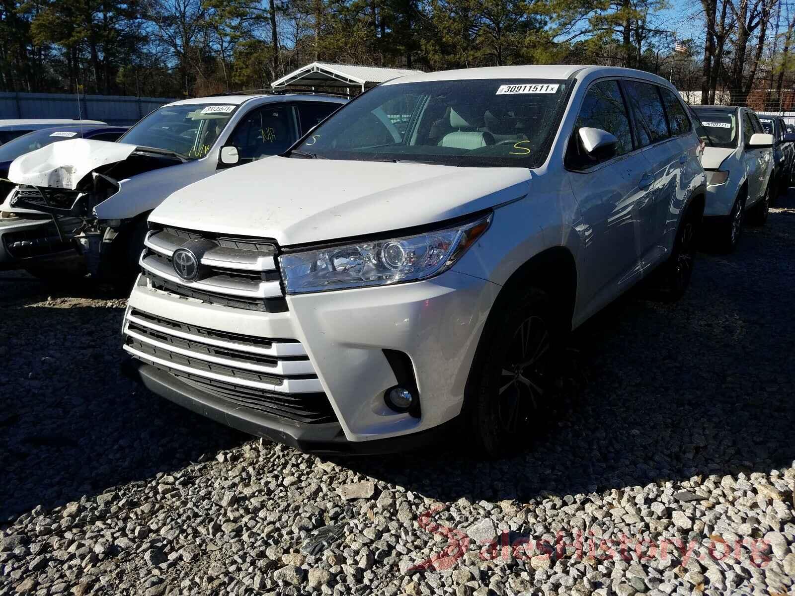 5TDZZRFHXKS361329 2019 TOYOTA HIGHLANDER