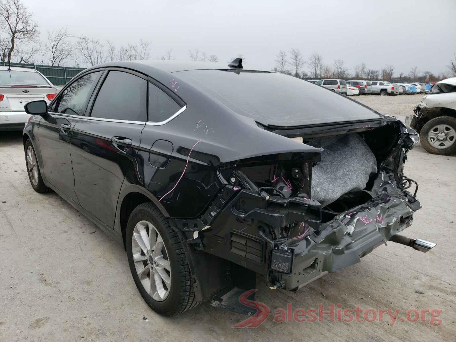 3FA6P0HD7LR246129 2020 FORD FUSION