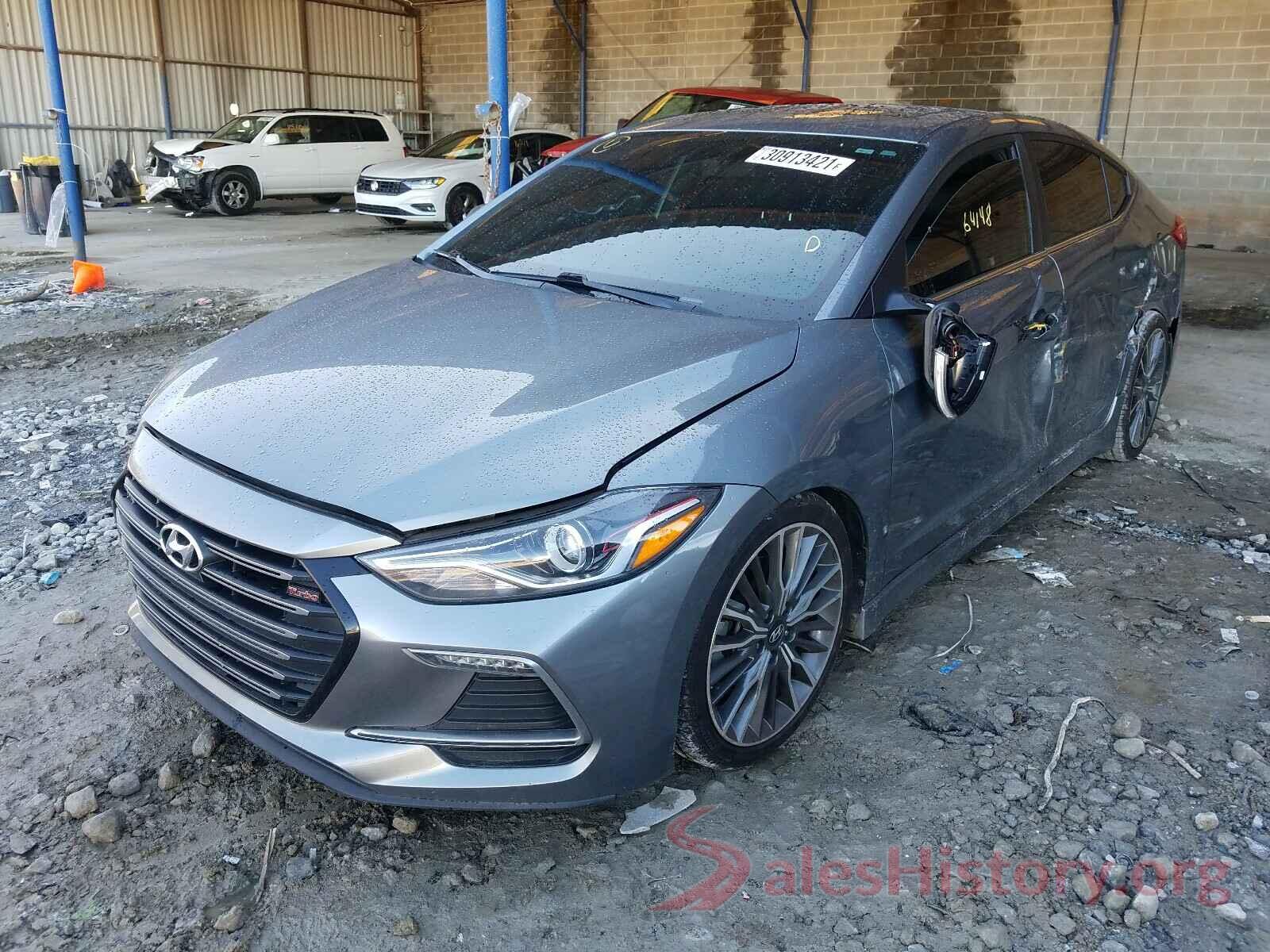 KMHD04LB7JU553126 2018 HYUNDAI ELANTRA